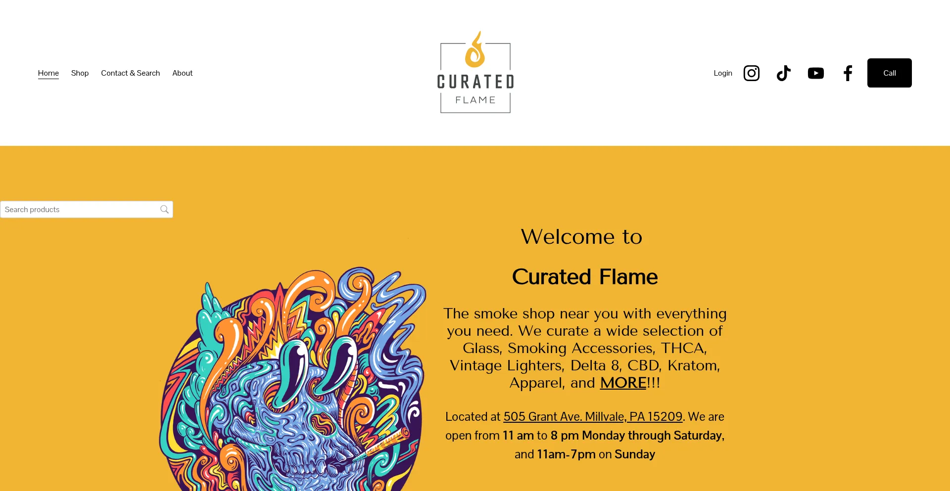 Curatedflamepgh.com