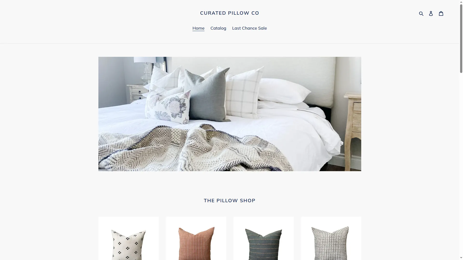 Curatedpillowco.ca