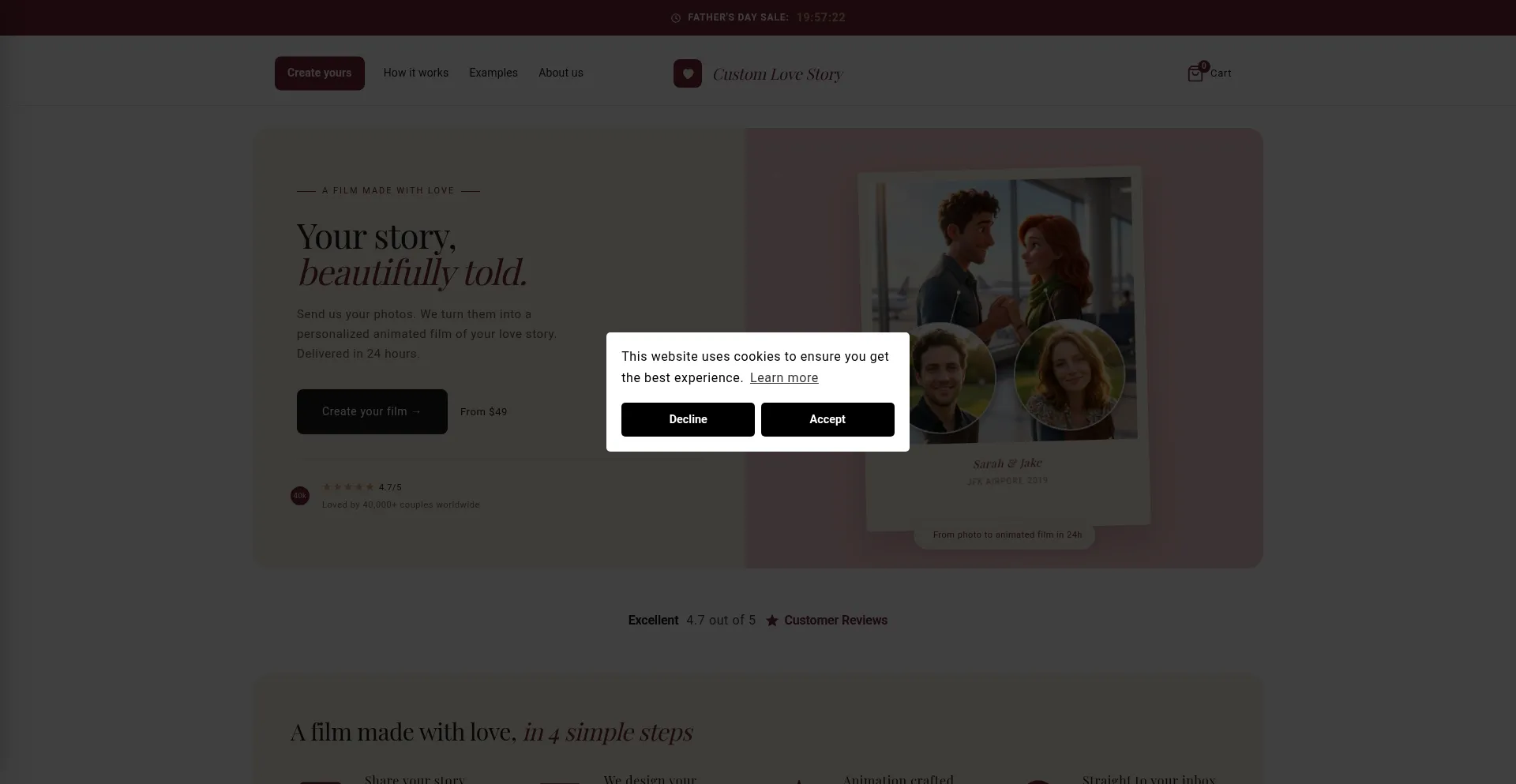 Customlovestory.com