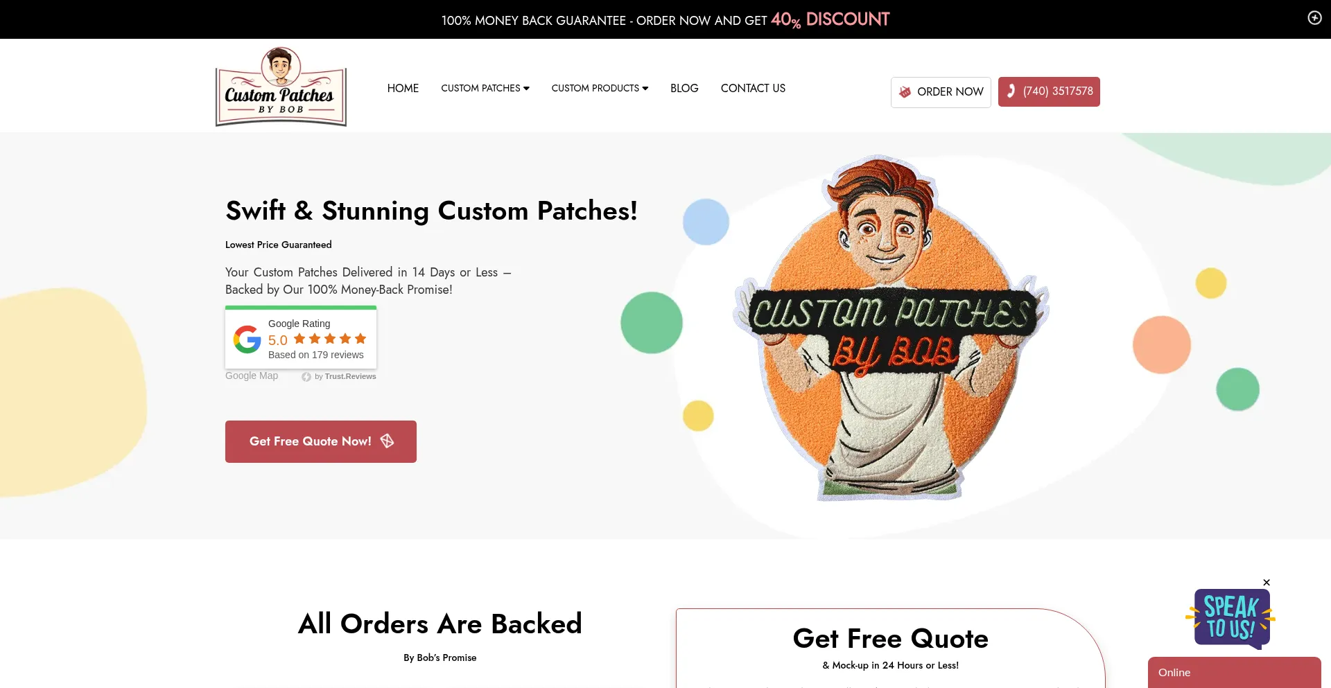 Is Custompatchesbybob.com Safe?