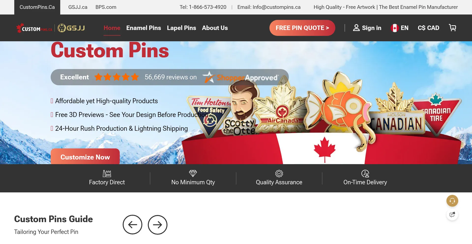 Custompins.ca