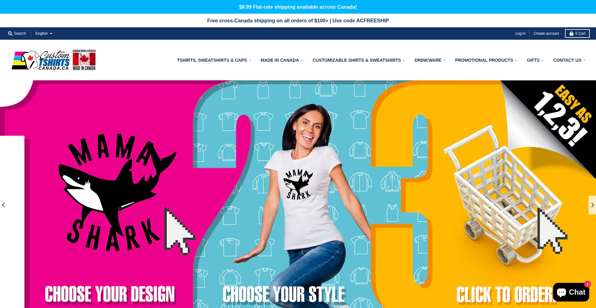 Customtshirtscanada.com