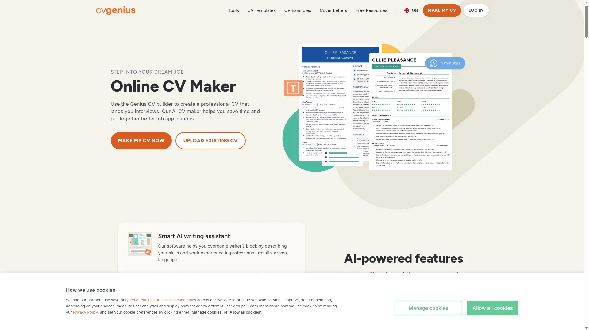 Cvgenius.com