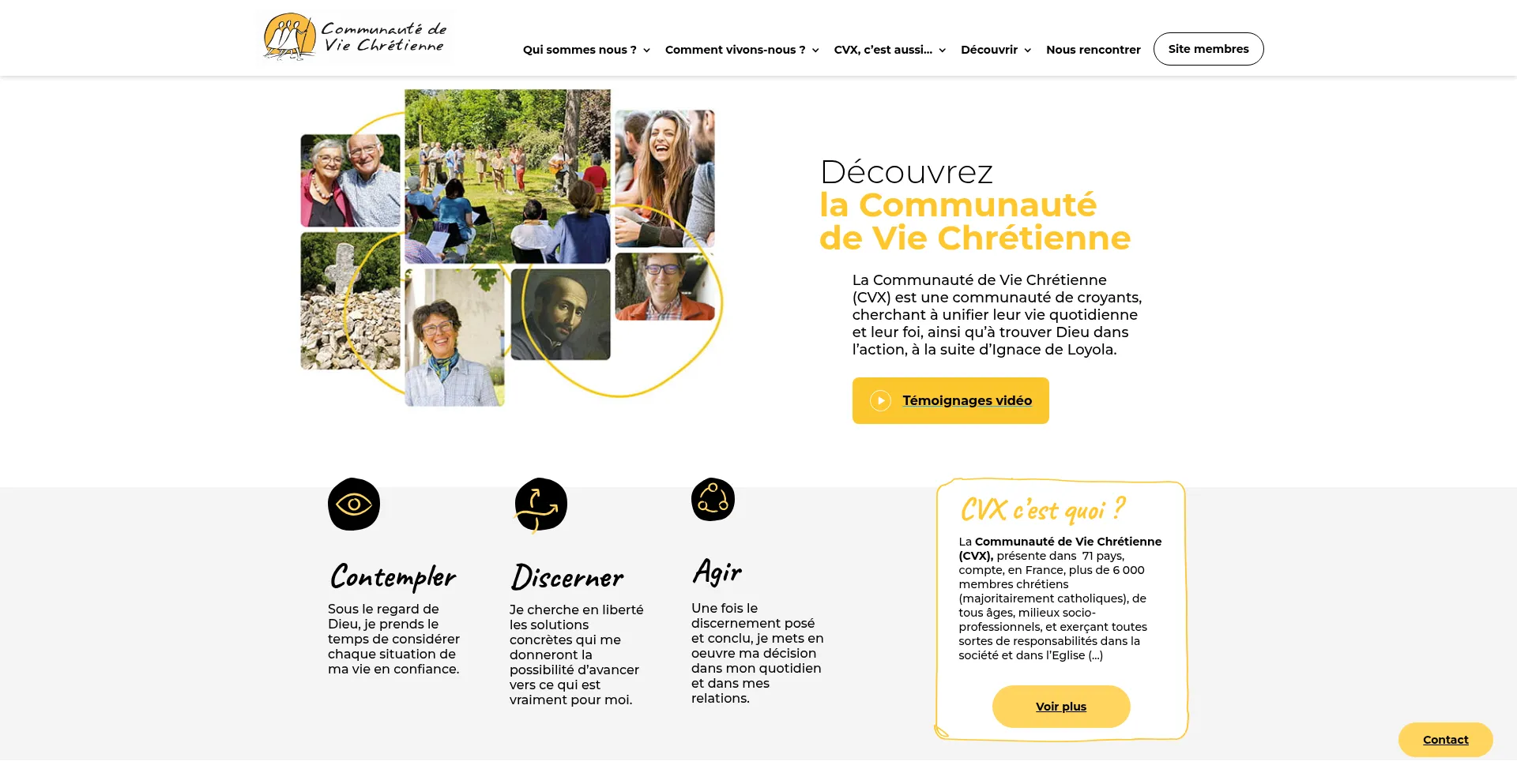 Website screenshot of Cvxfrance.com