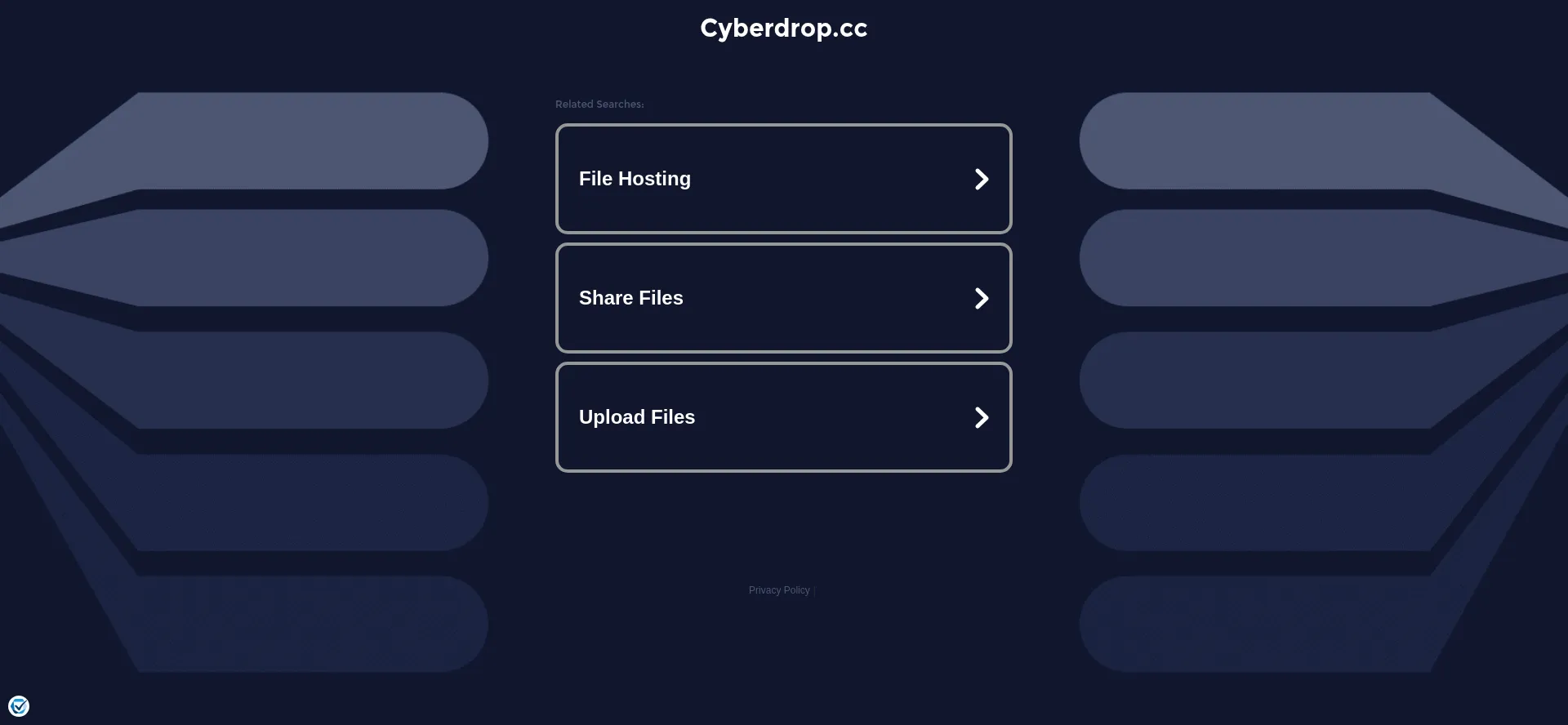 Website screenshot of Cyberdrop.cc