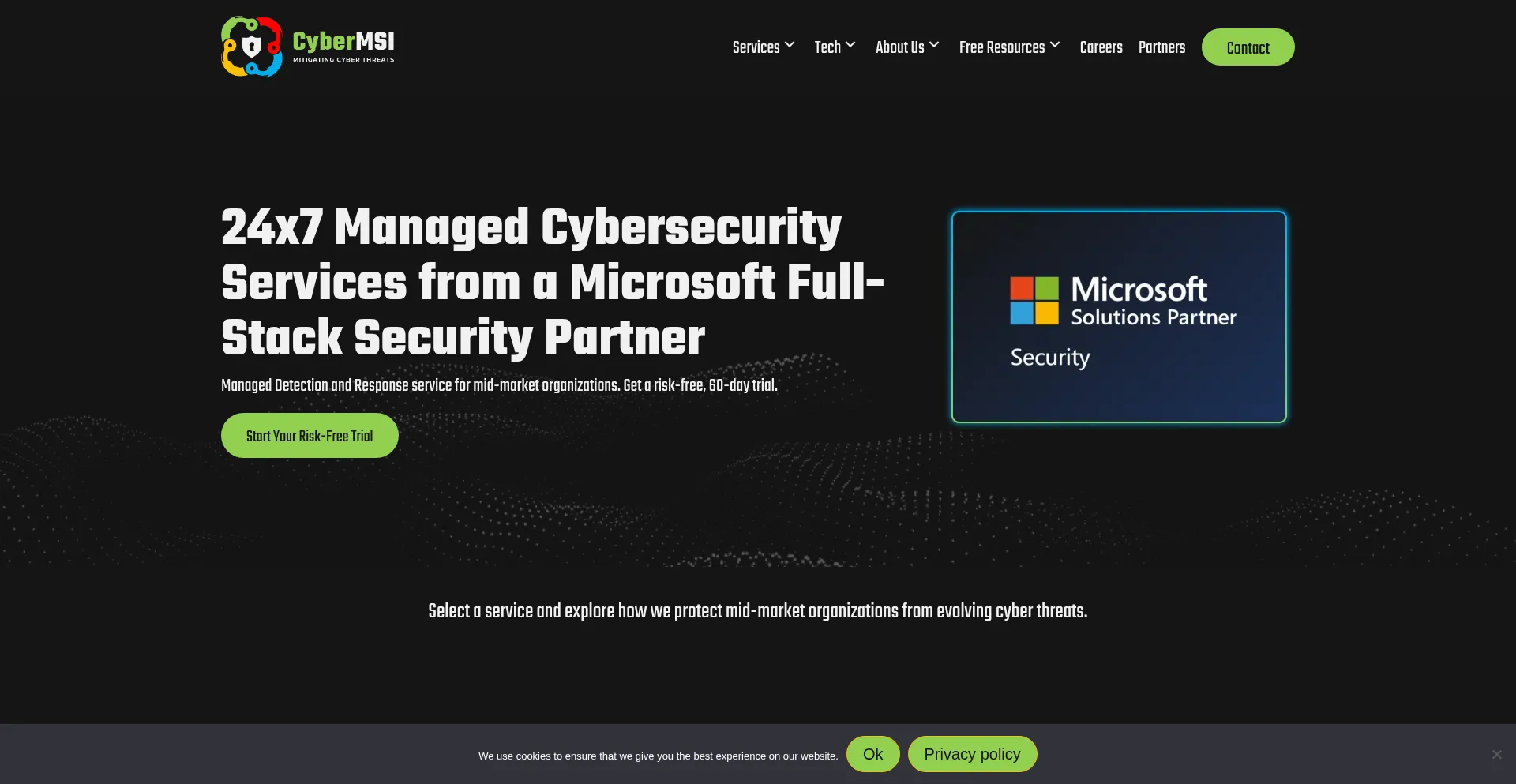 Cybermsi.com Screenshot