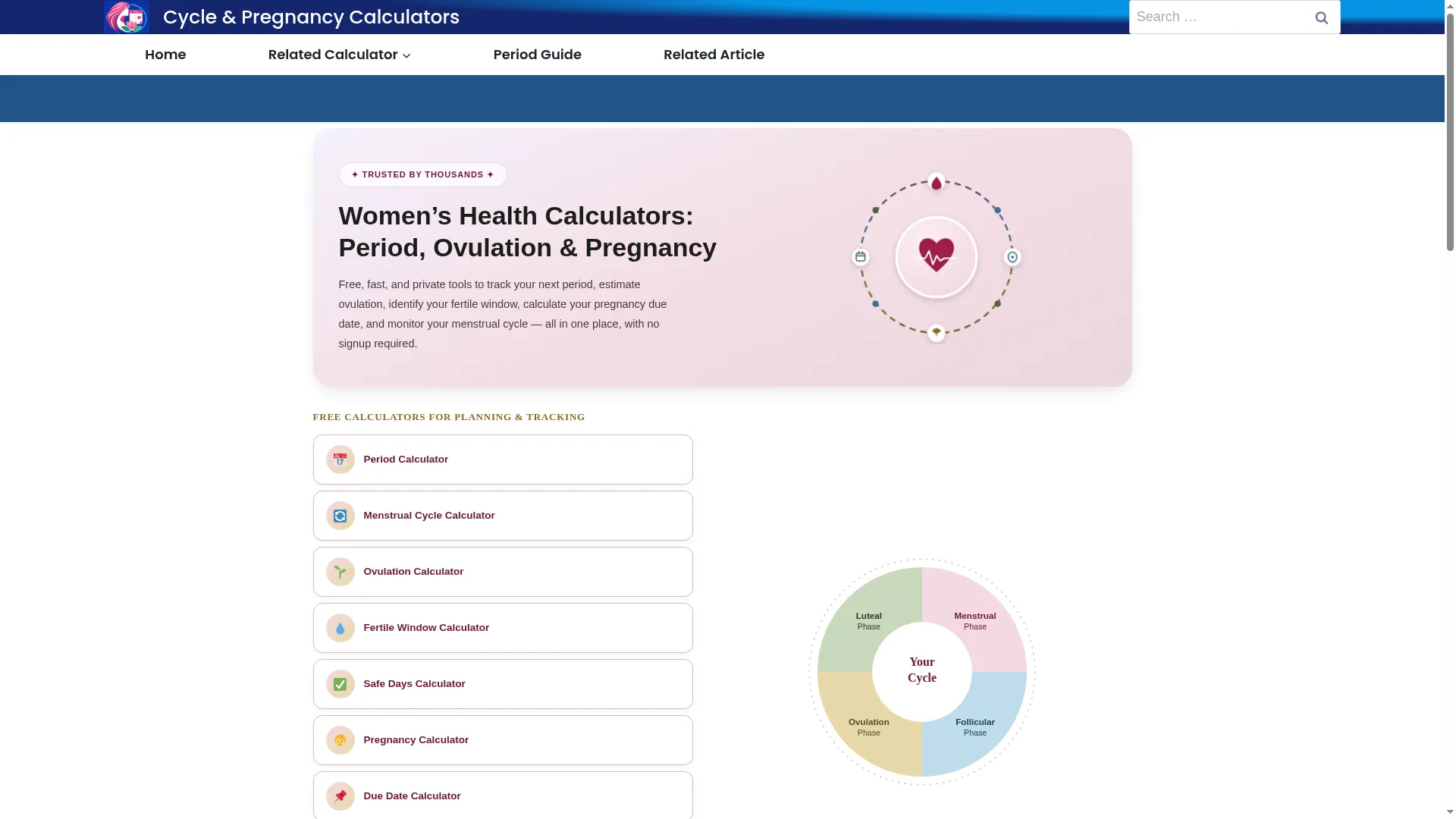 Cycleandpregnancy.com