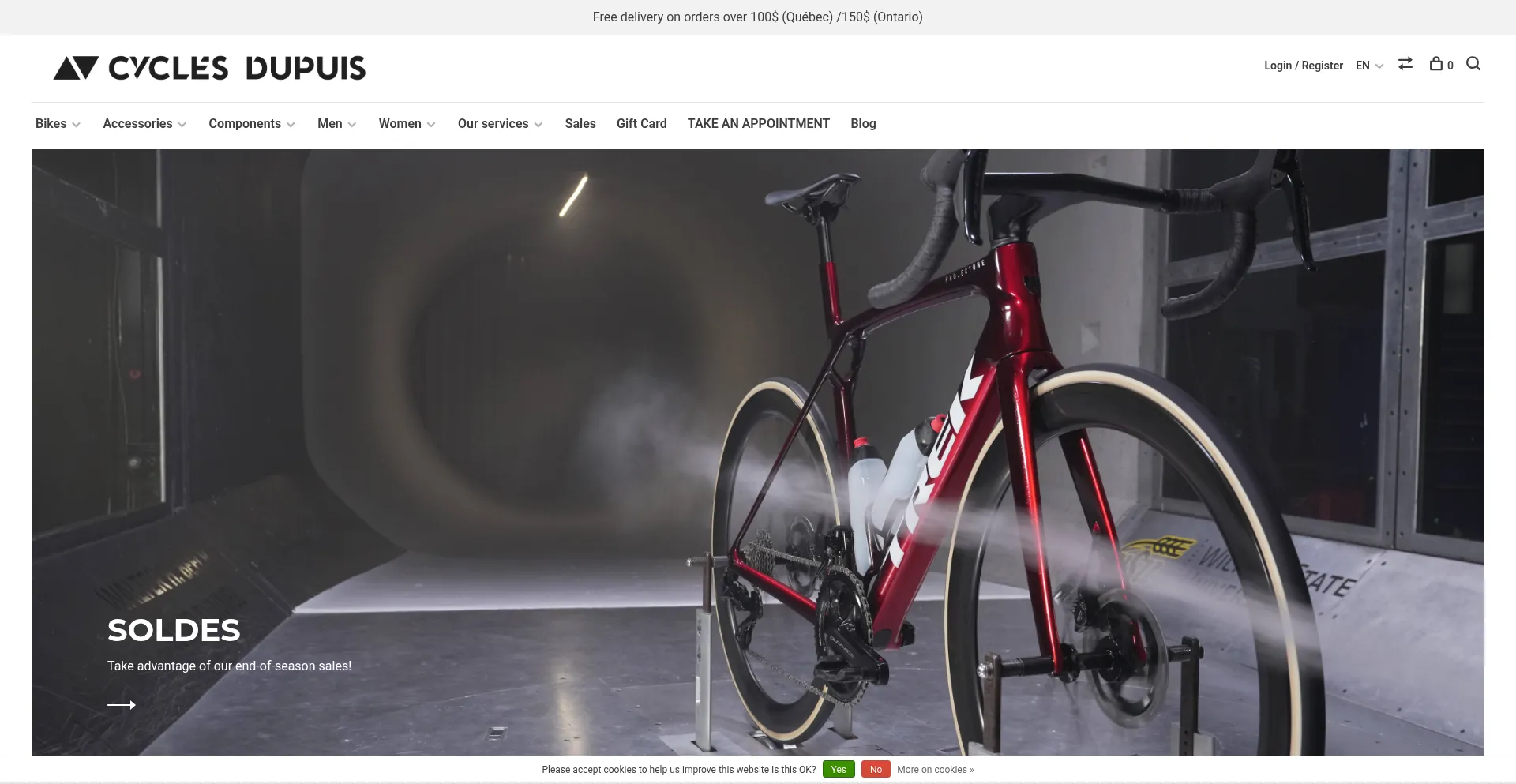 Is Cyclesdupuis.com Safe?