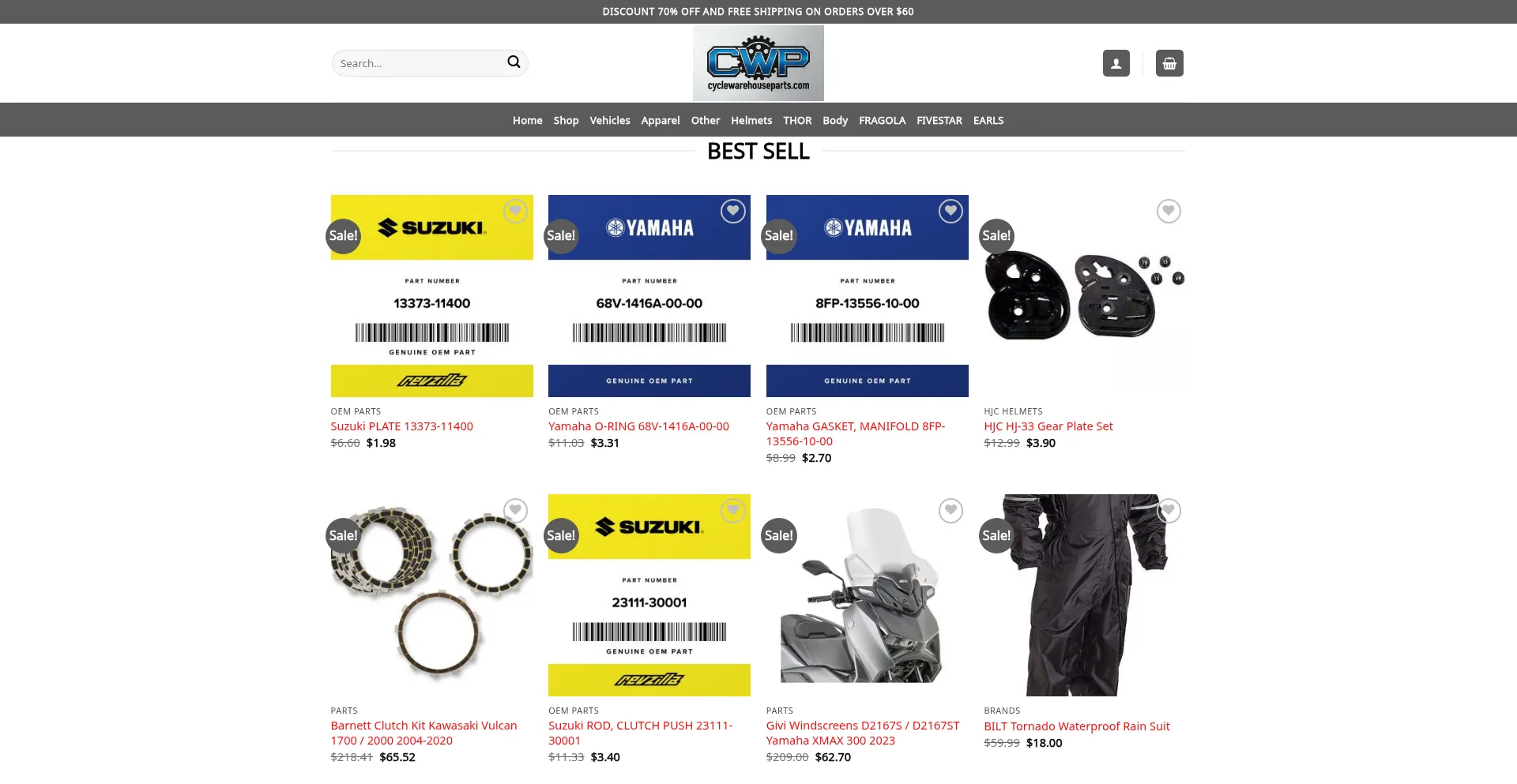 Cyclewarehouseparts.com