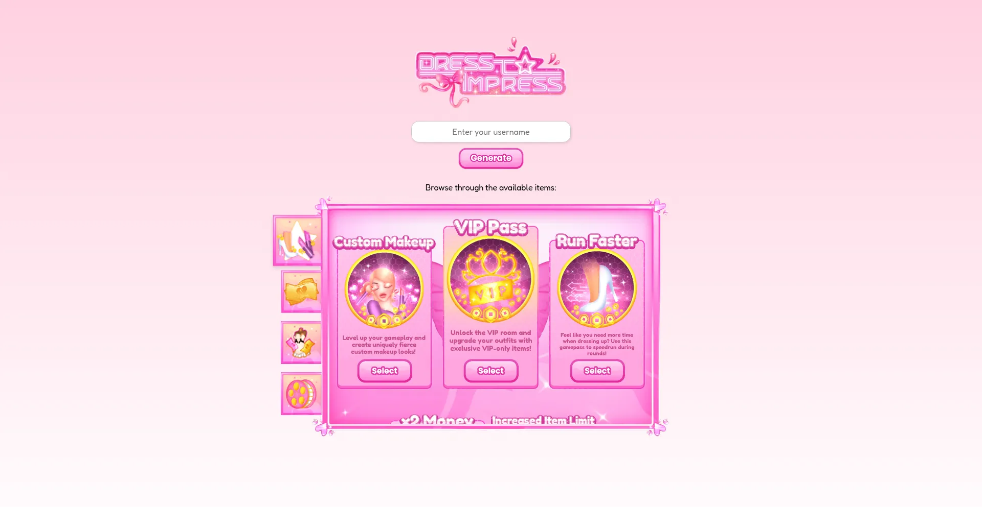 Website screenshot of D4y.site
