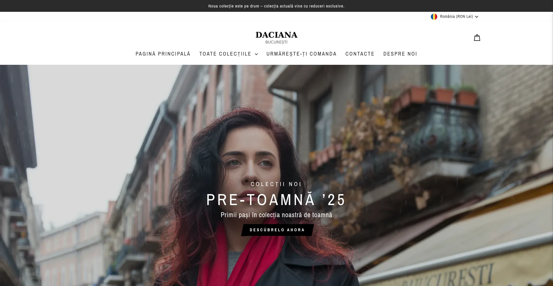 Dacianabucuresti.com Screenshot