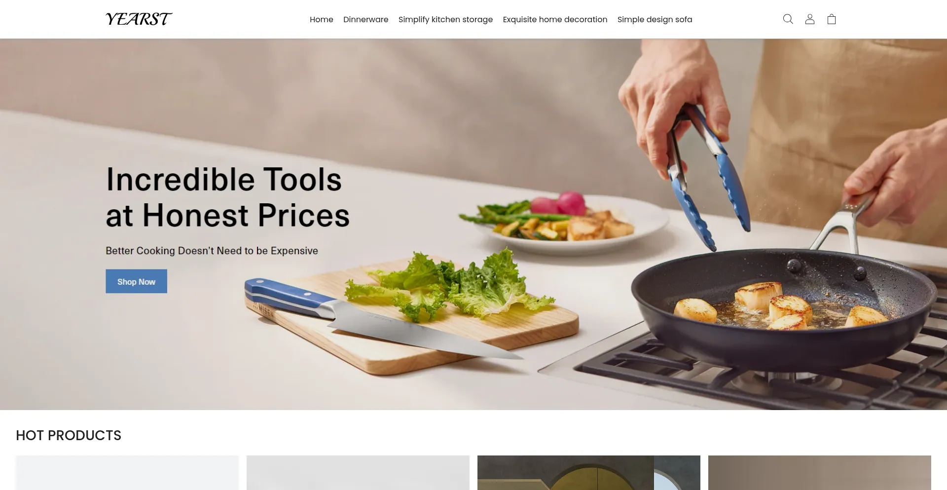 Website screenshot of Dafnof.com