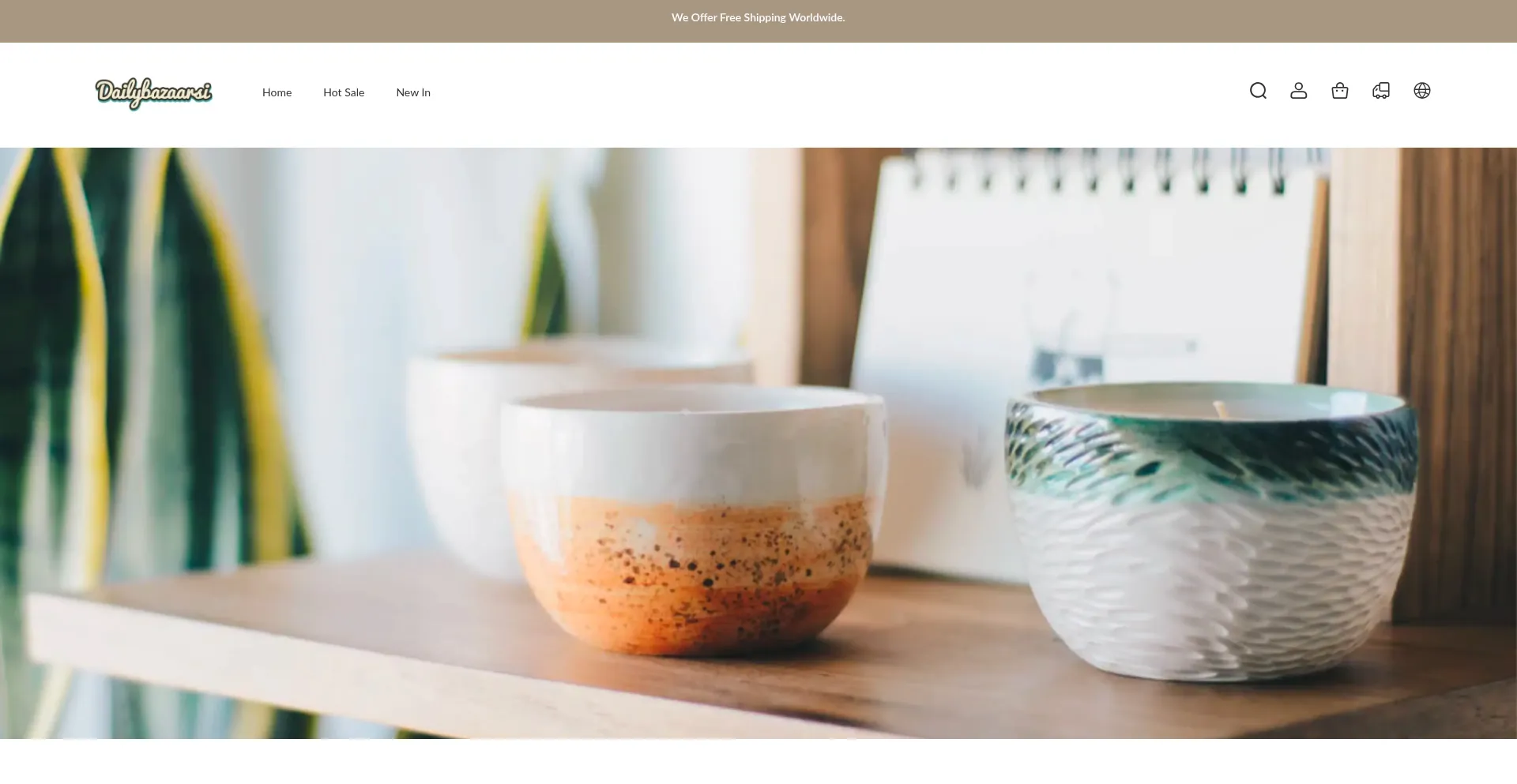 Dailybazaarsi.com Screenshot