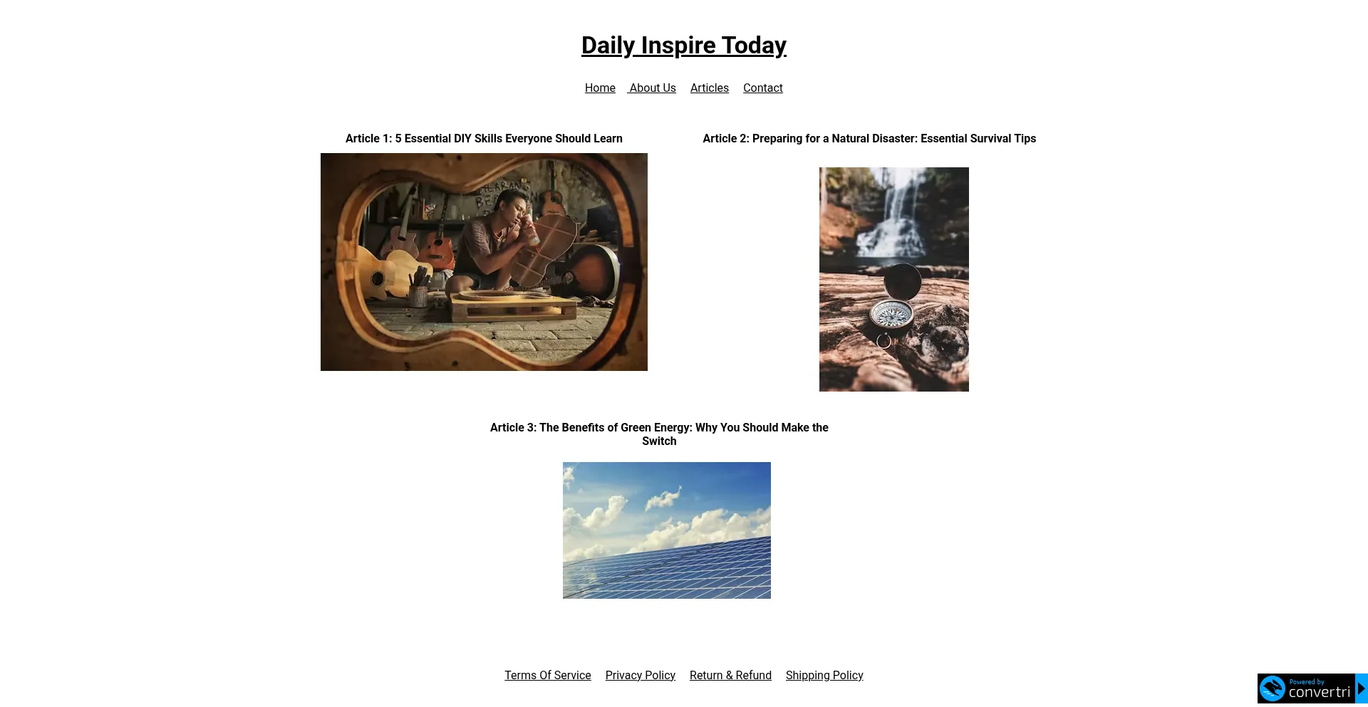Dailyinspire-today.com Screenshot