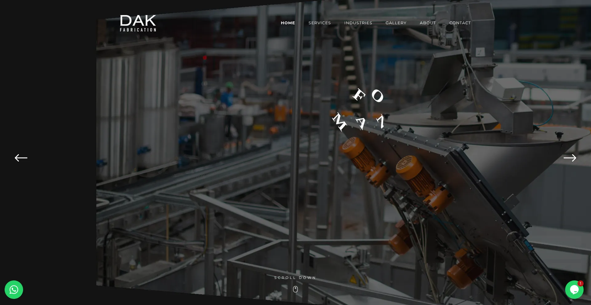 Dak-fab.com Screenshot