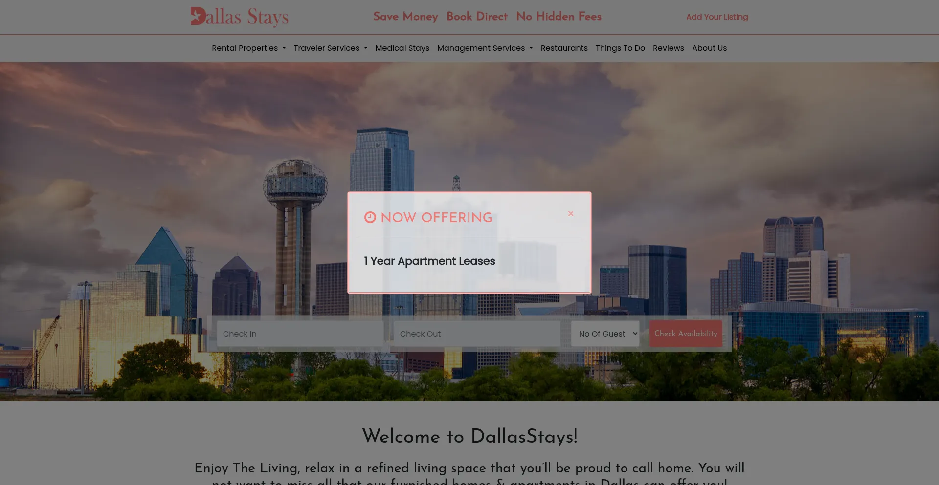 Dallasstays.com