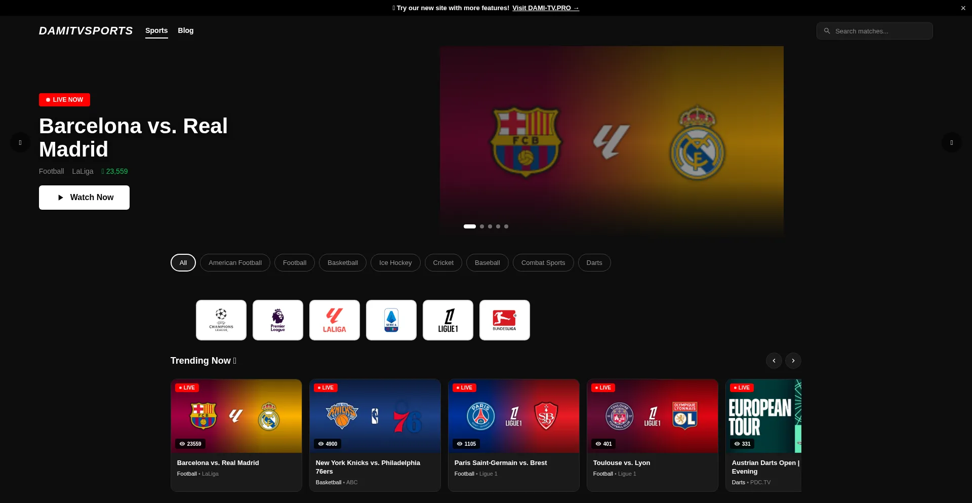 Damitvsports.com
