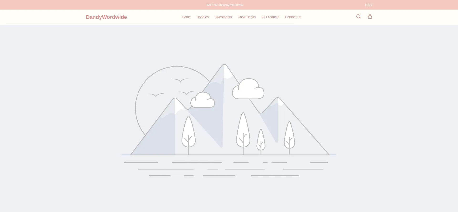 Website screenshot of Dandyhoodie.ru