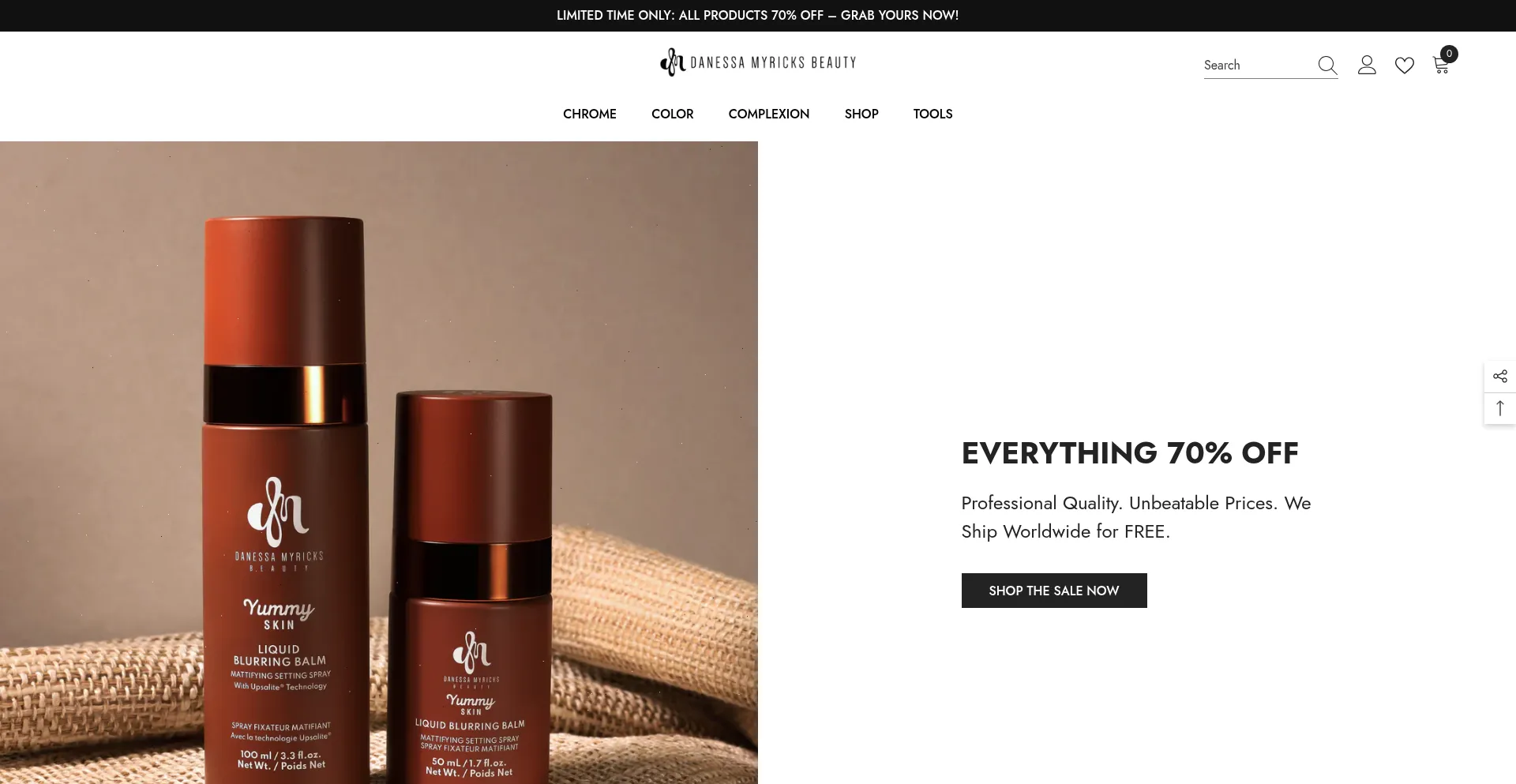 Danessamyricksbeautyusstore.com