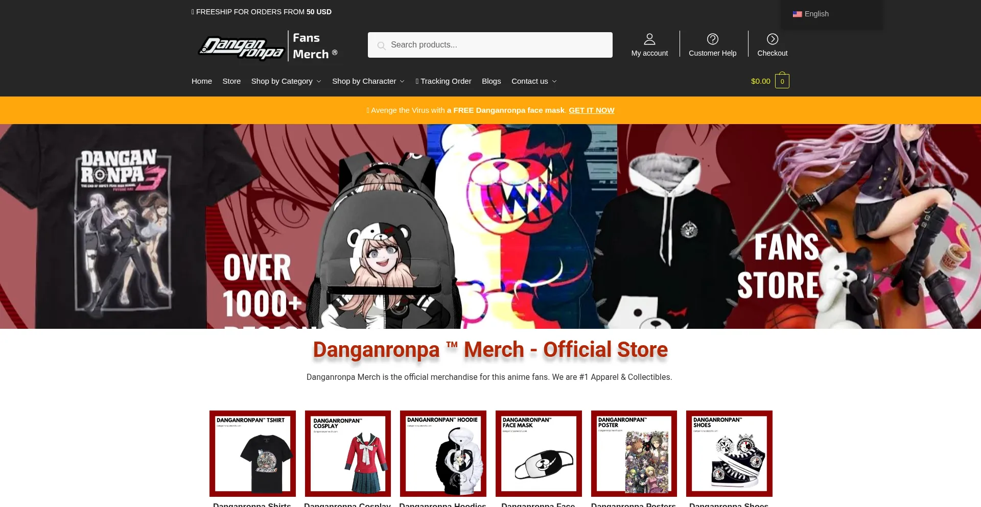 Is Danganronpamerch.com Safe?