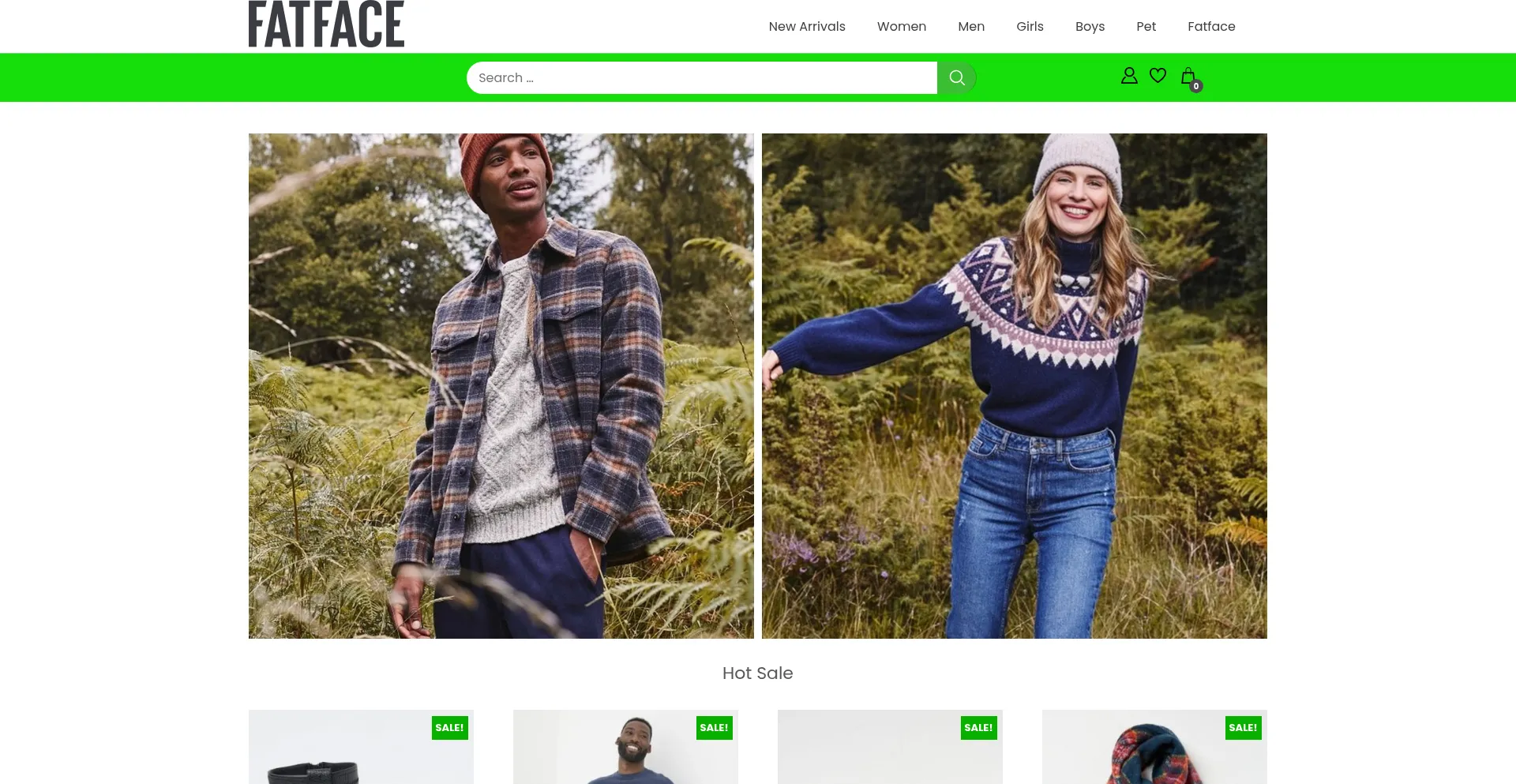 Website screenshot of Daniellejarrett.shop