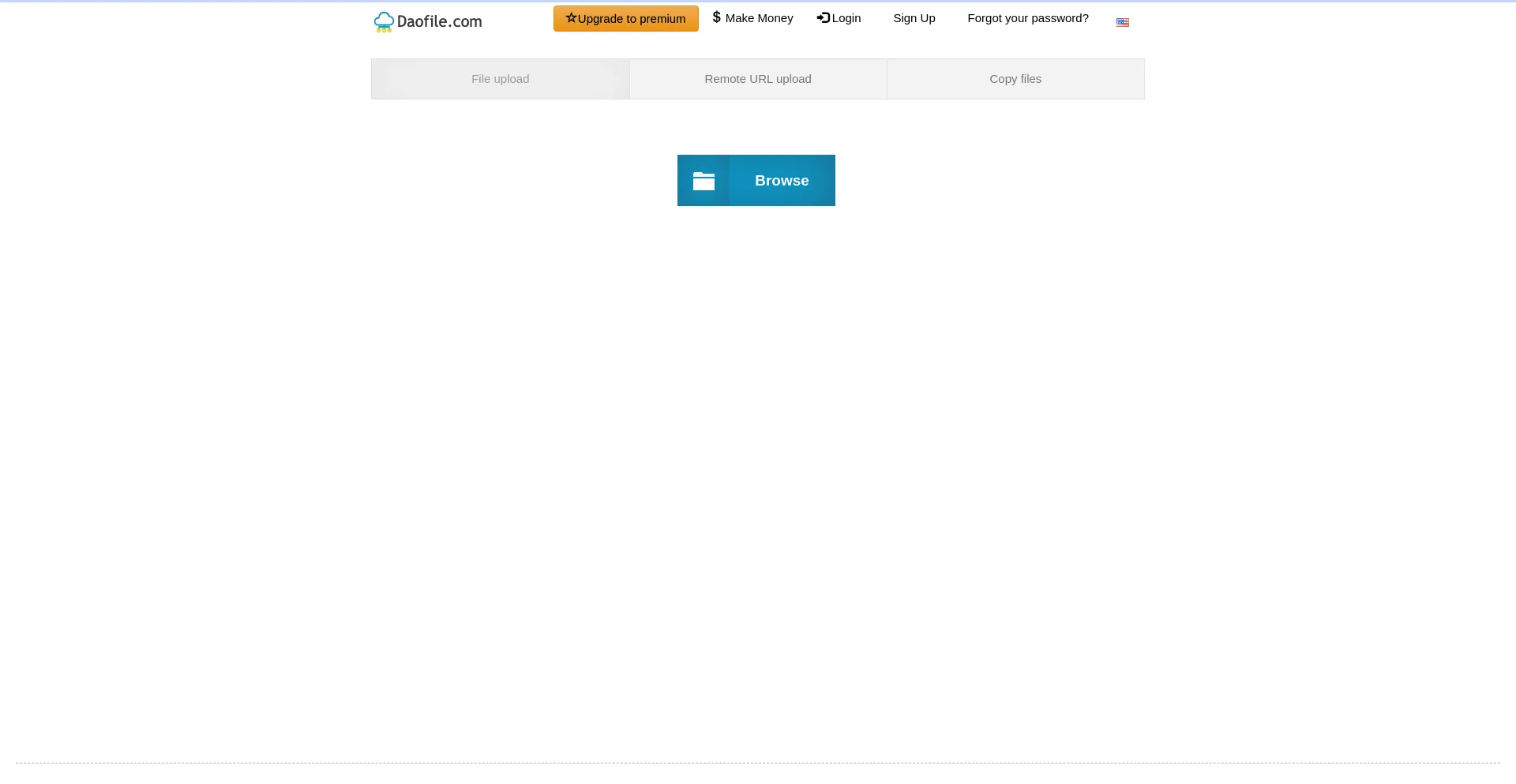 Daofile.com Screenshot
