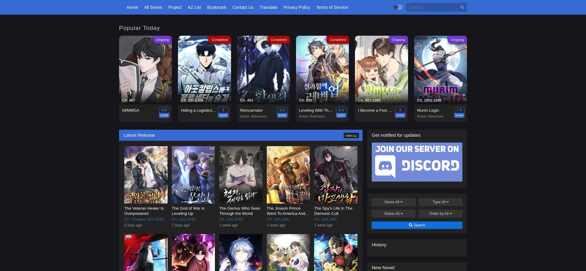 Website screenshot of Daotranslate.com