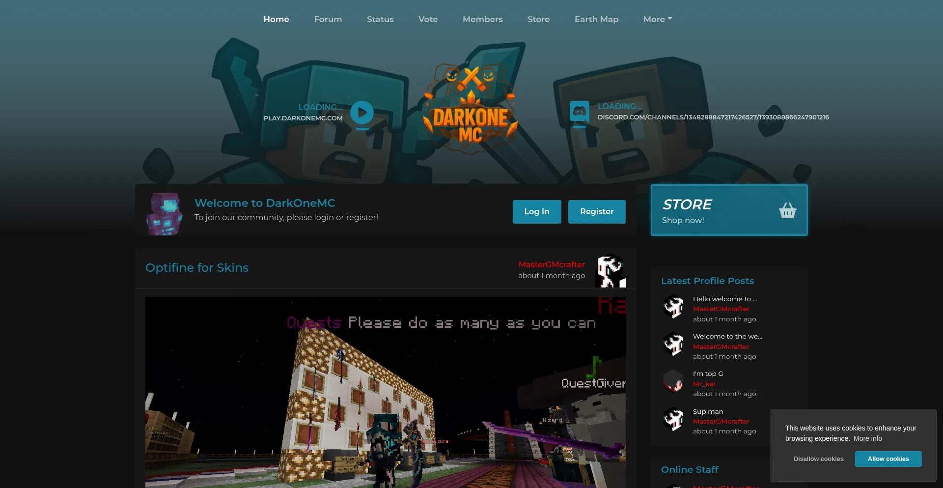 Is Darkonemc.com Safe?