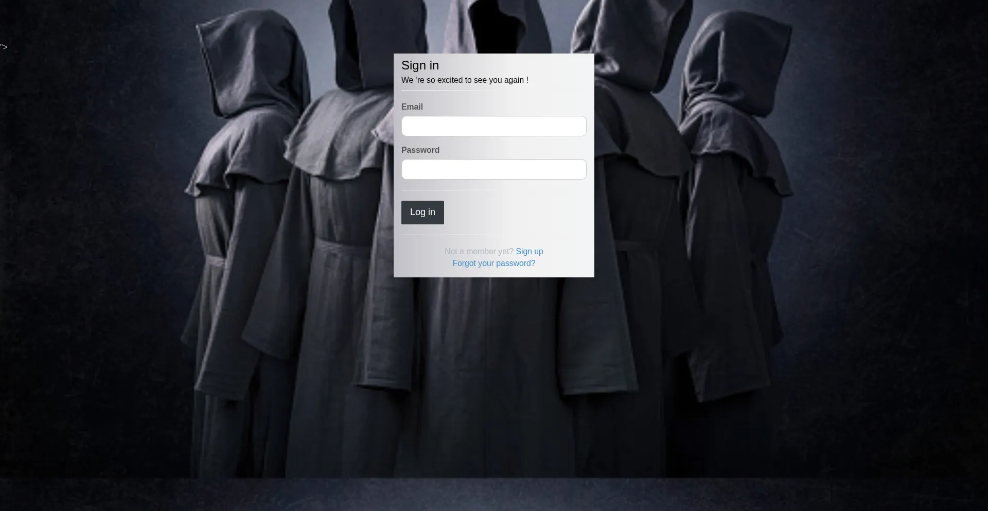 Website screenshot of Darksu.pro