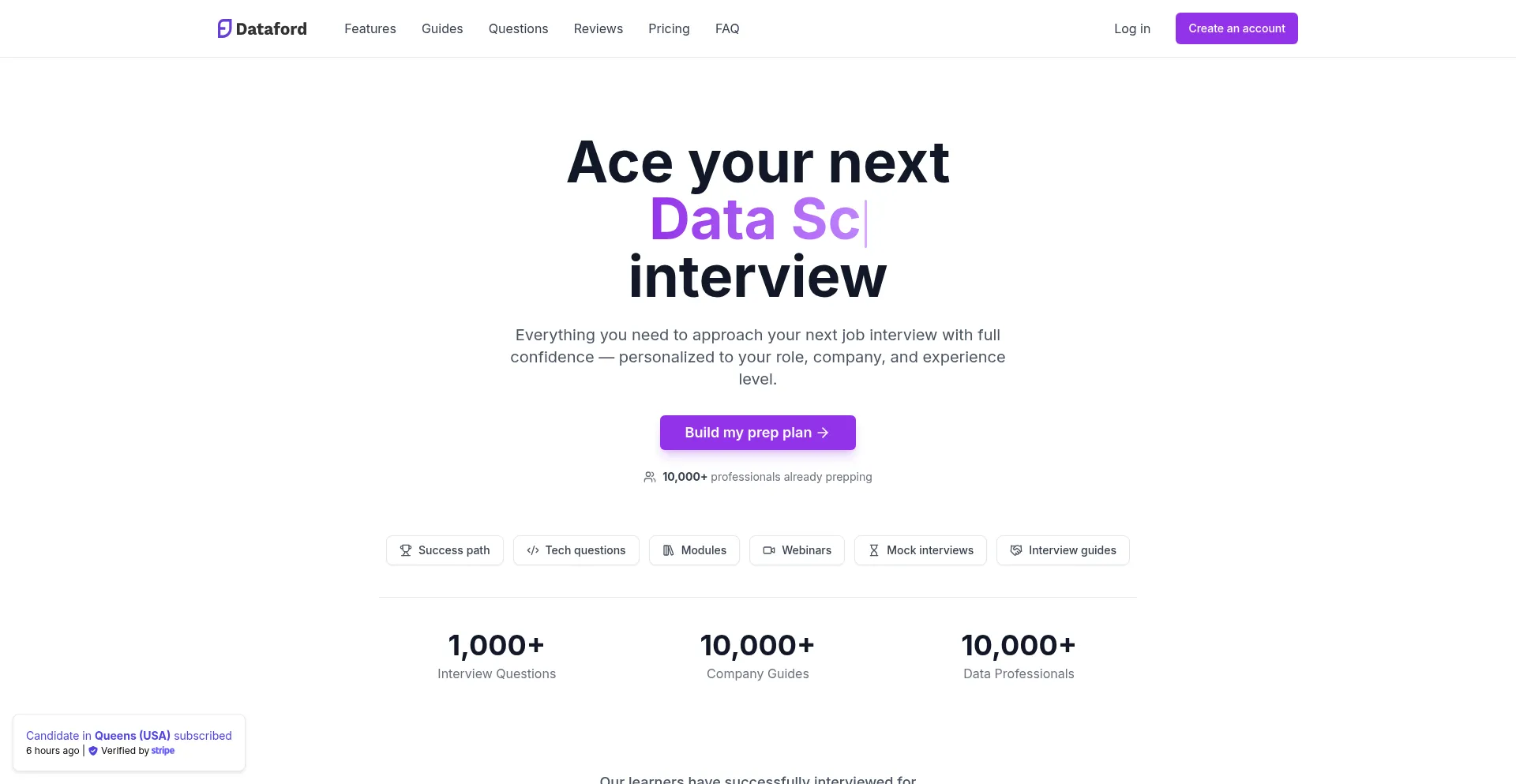 Dataford.io