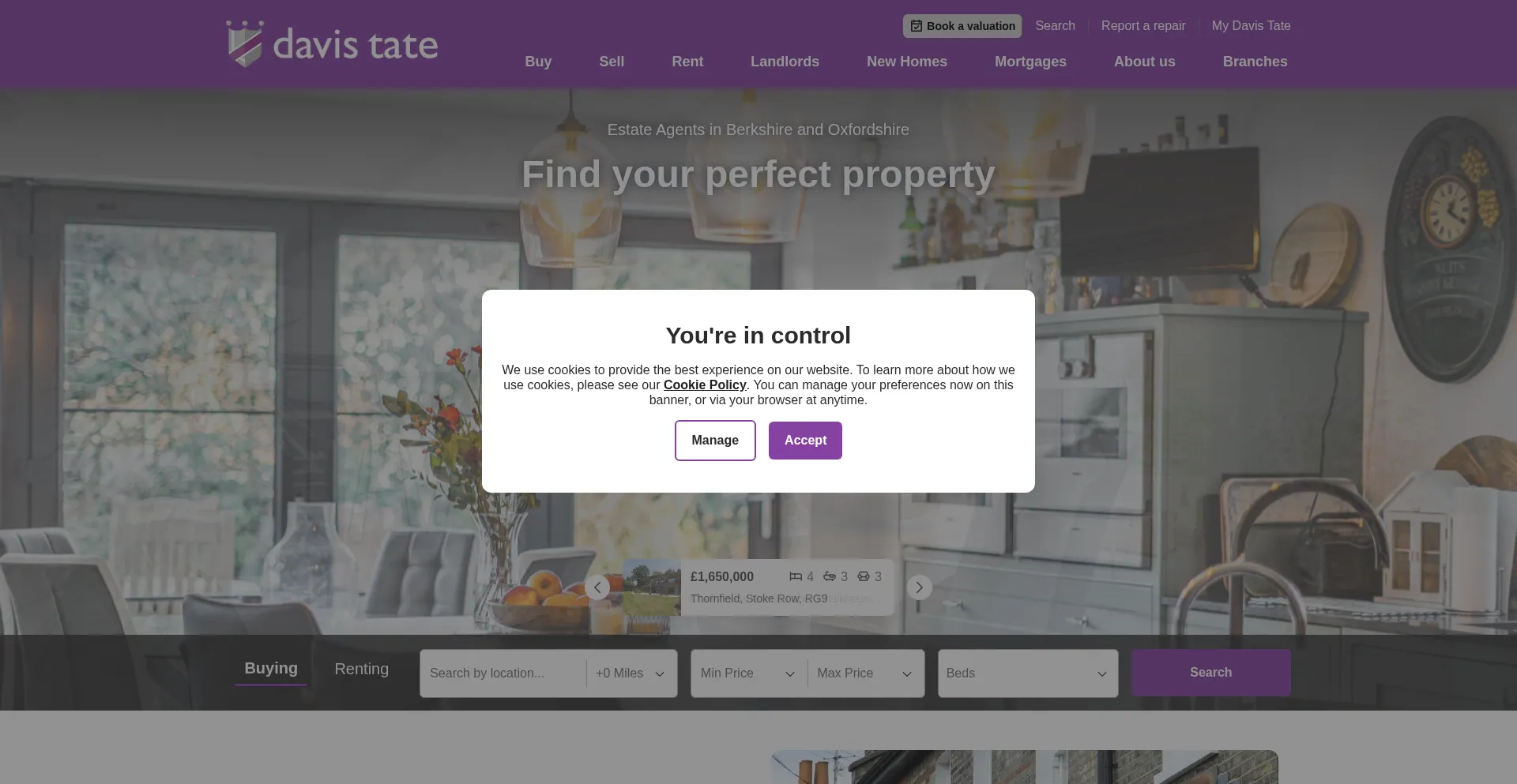 Davistate.com Screenshot
