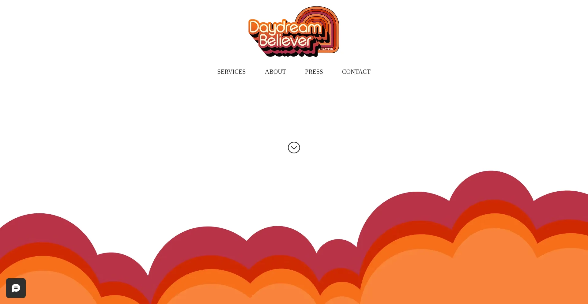 Website screenshot of Daydreambelievercreative.com