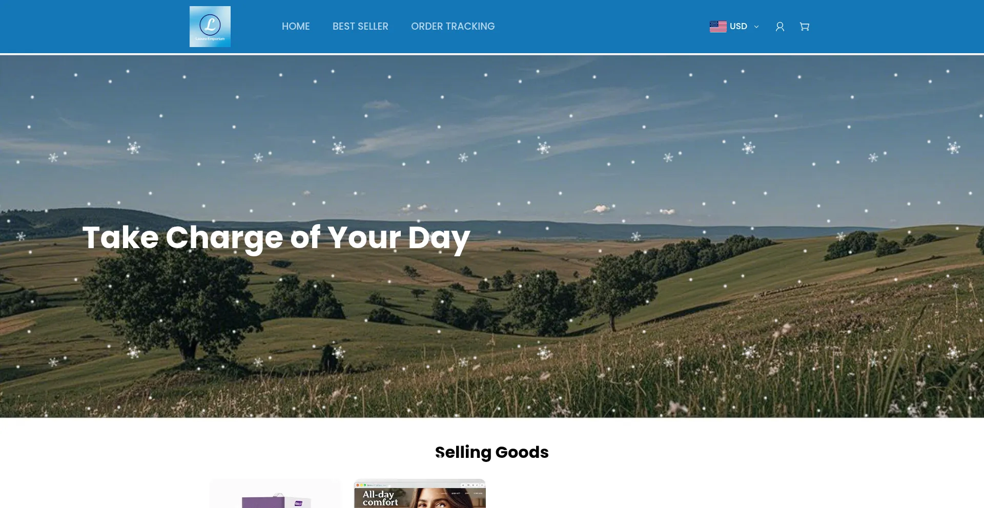 Website screenshot of Dazzpros.shop