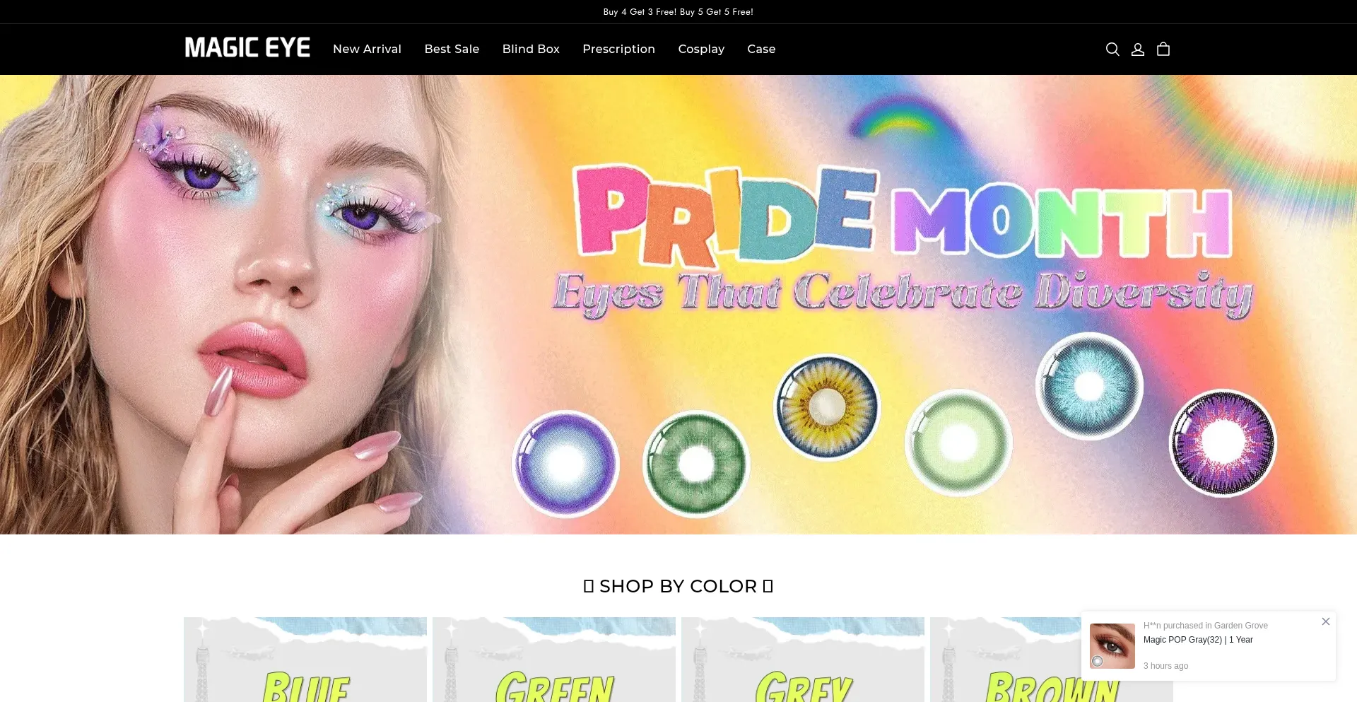 Website screenshot of Dbmagiceye.com
