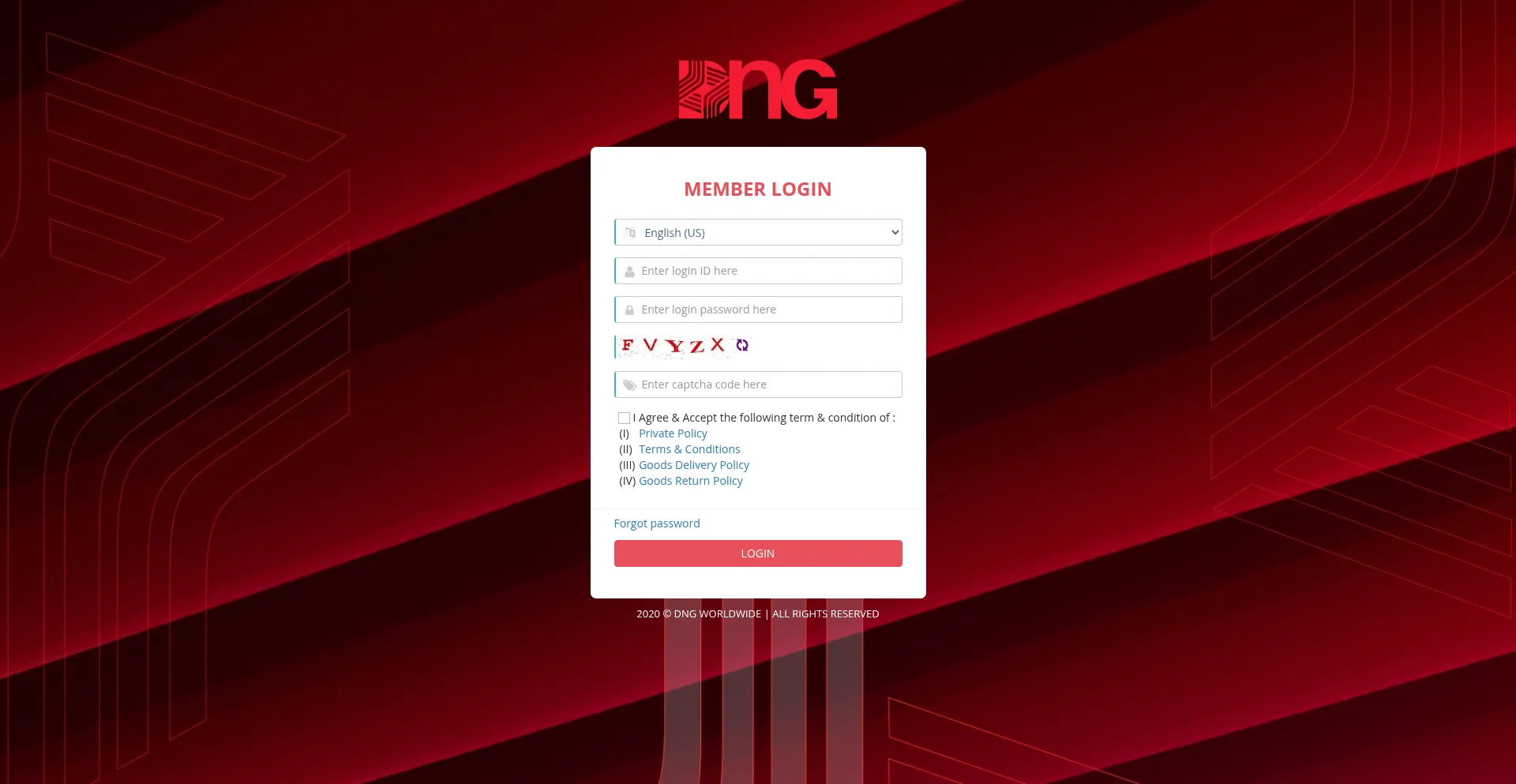 Website screenshot of Dcnow.vip