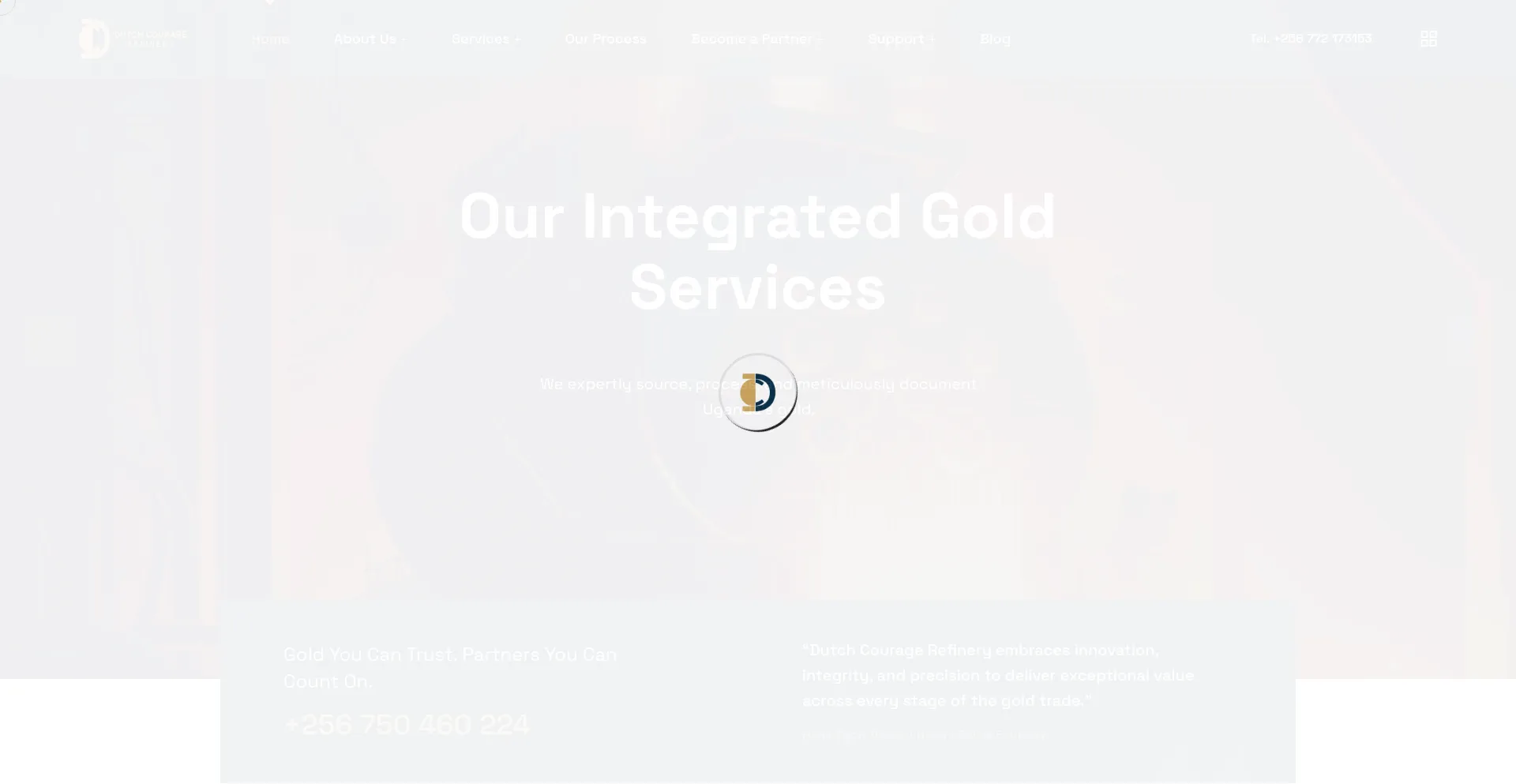 Dcrefinery.com Screenshot