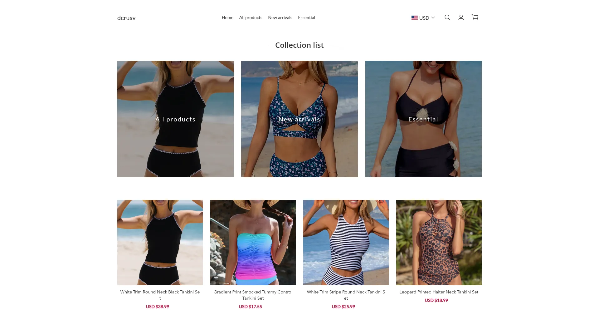 Dcrusv.com Screenshot