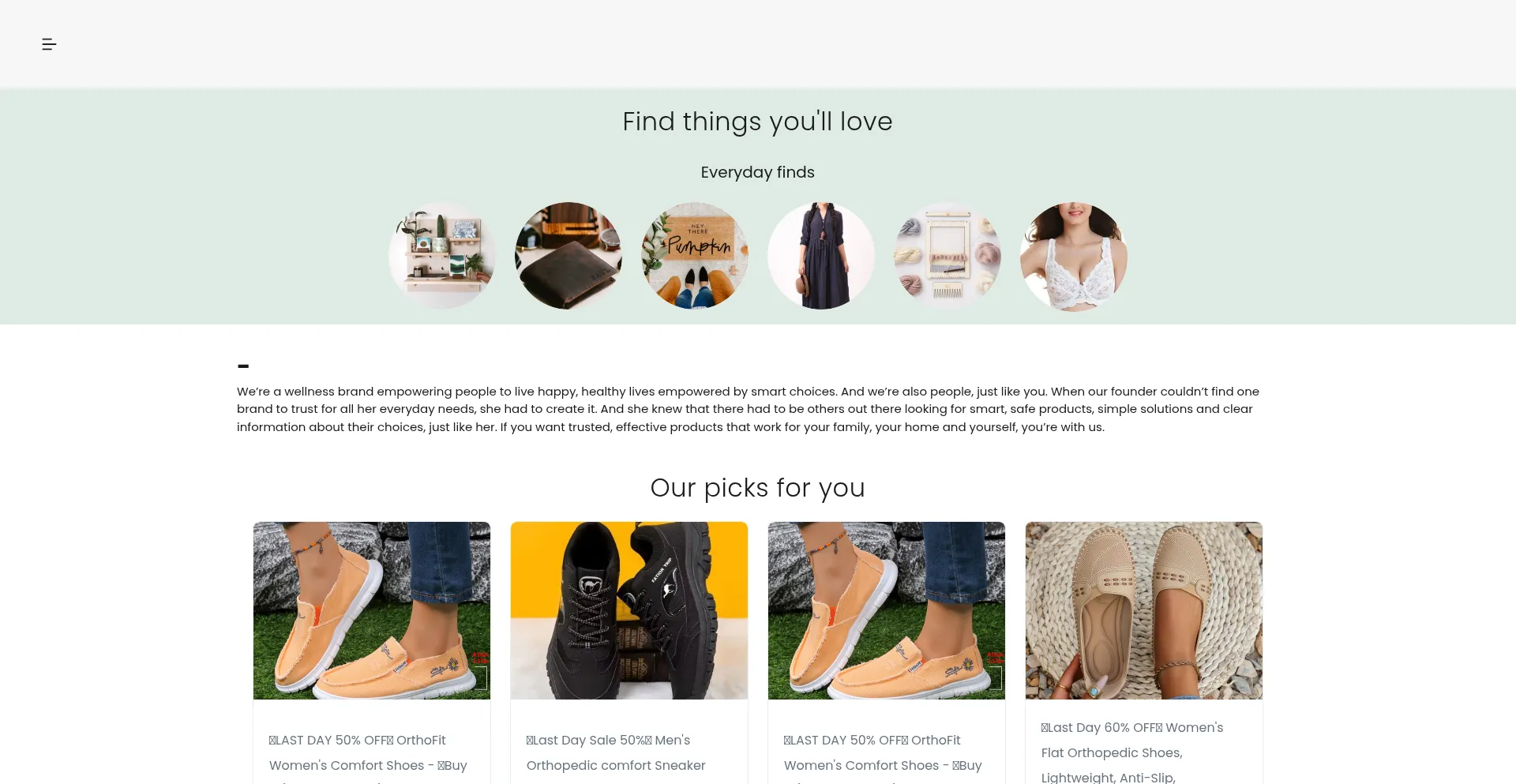 Website screenshot of Dcsandal.com