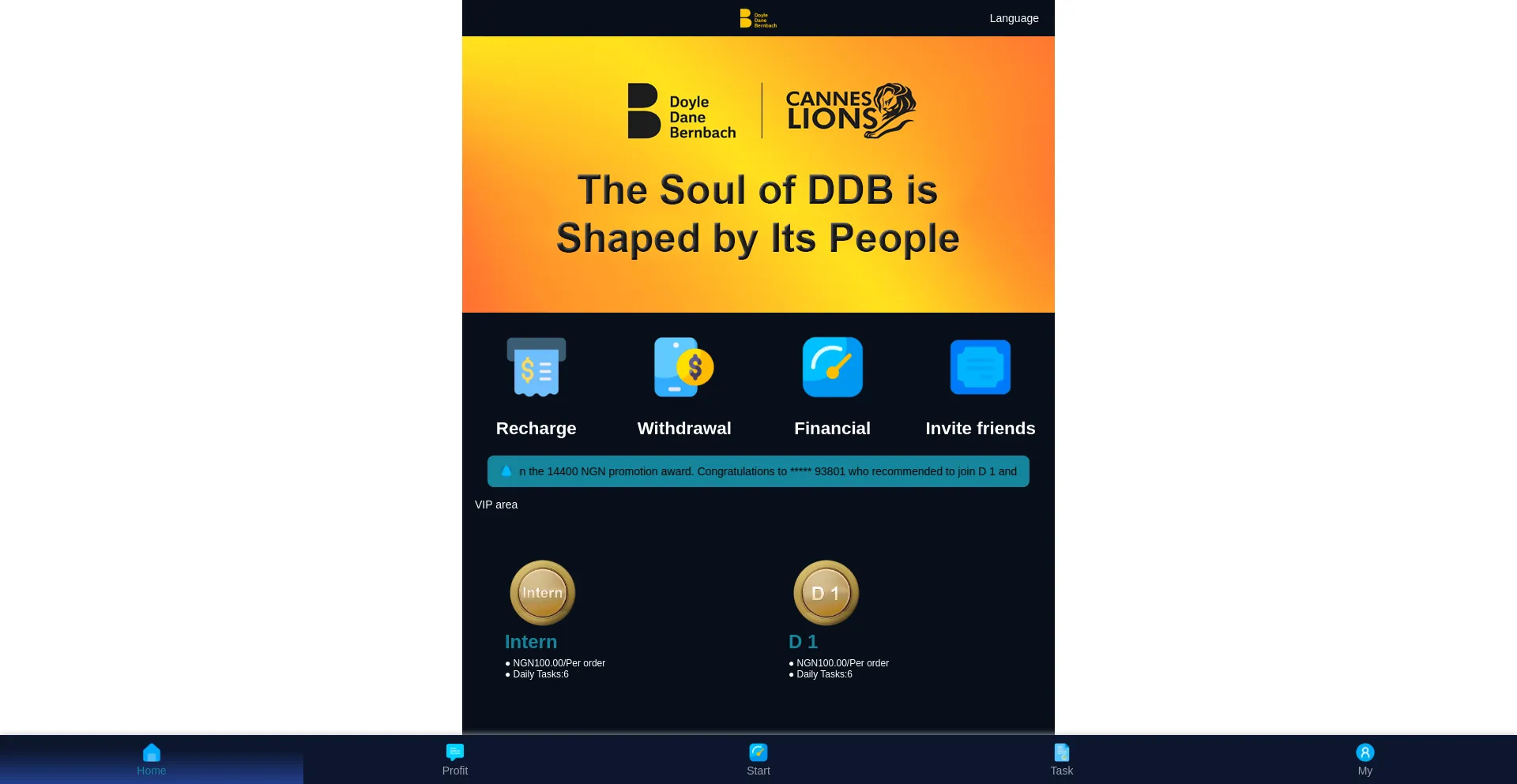 Website screenshot of Ddb678.com