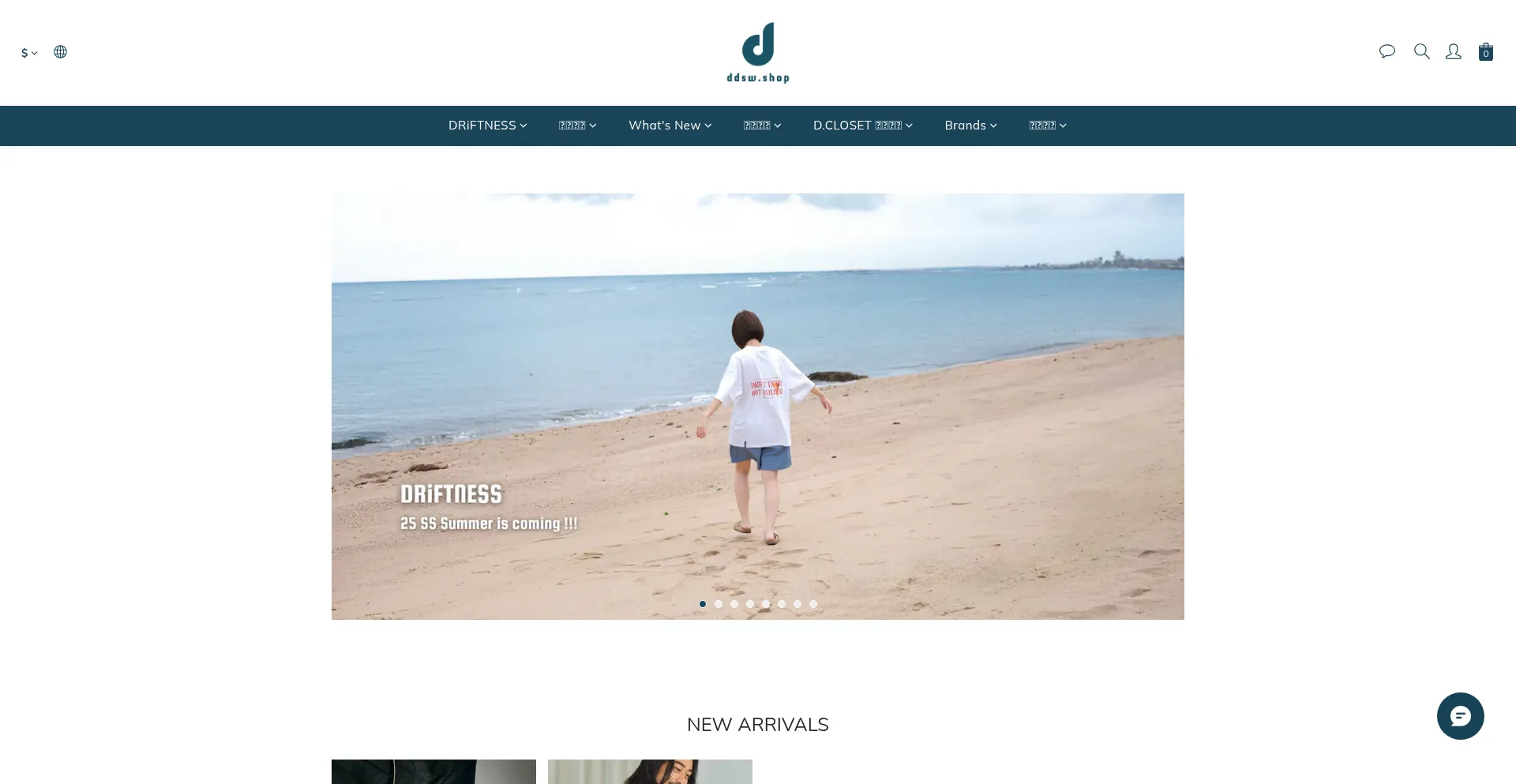 Website screenshot of Ddswshop.co