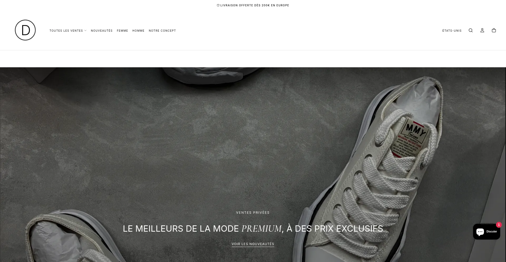 Dealslabel.fr Screenshot