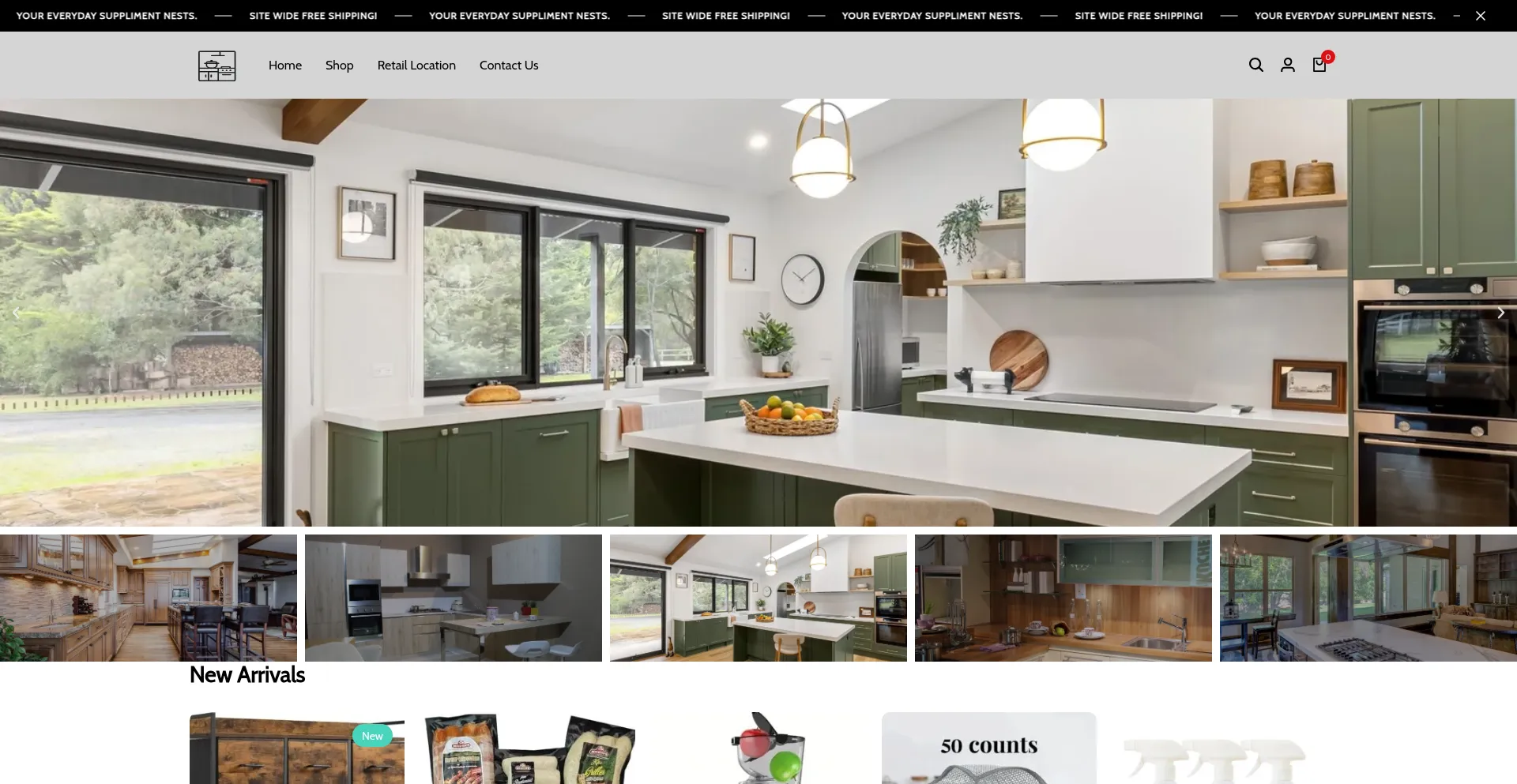 Website screenshot of Dealszone.top