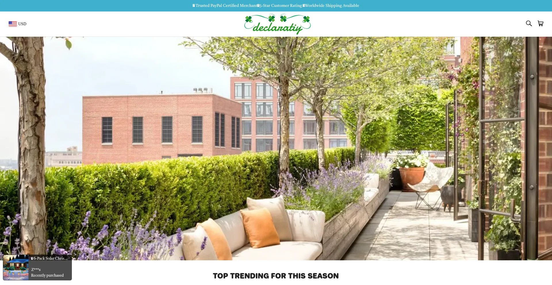 Declaratiy.com Screenshot
