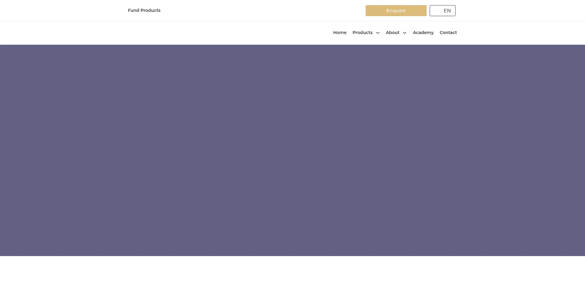 Website screenshot of Decodefunds.com