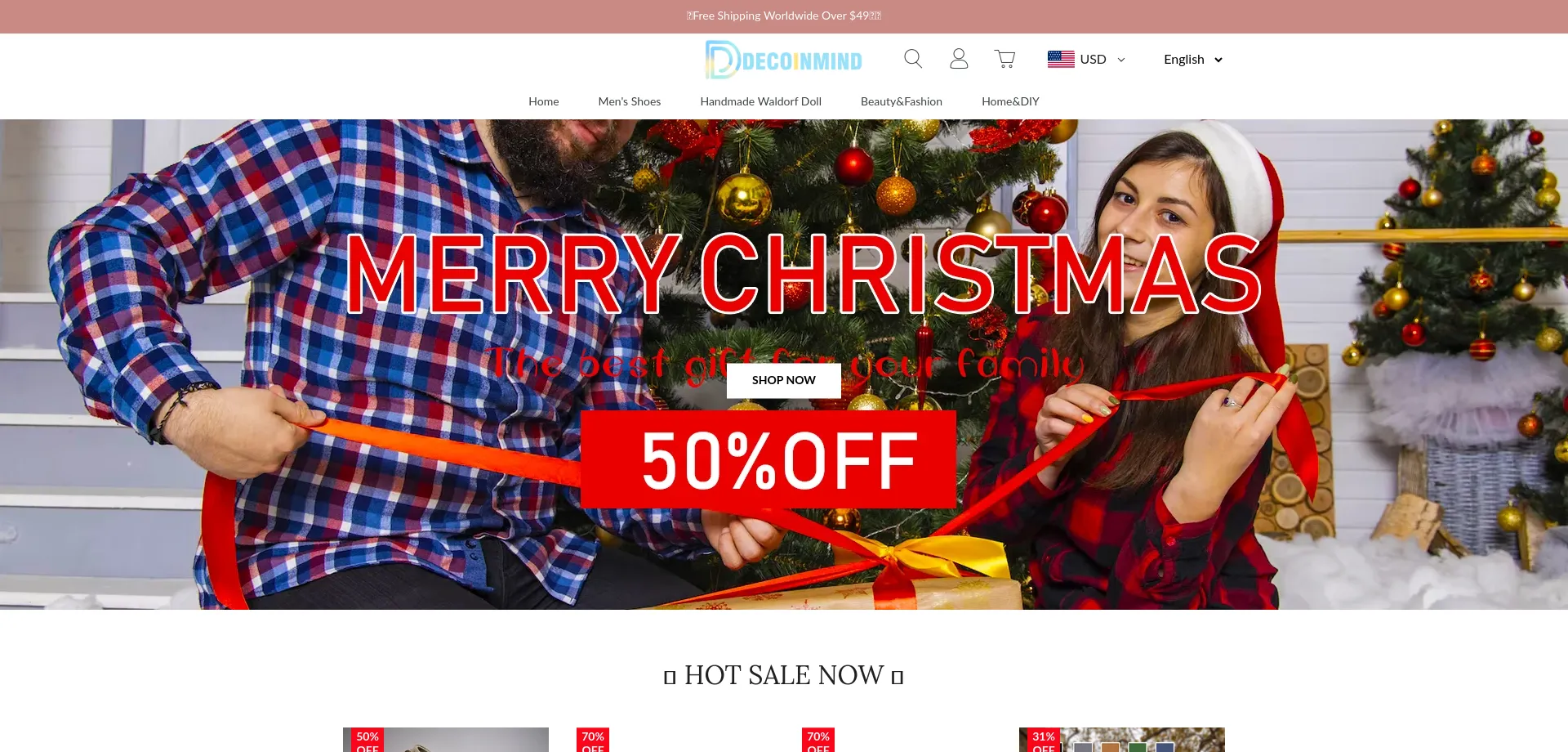 Decoinmind.com Screenshot