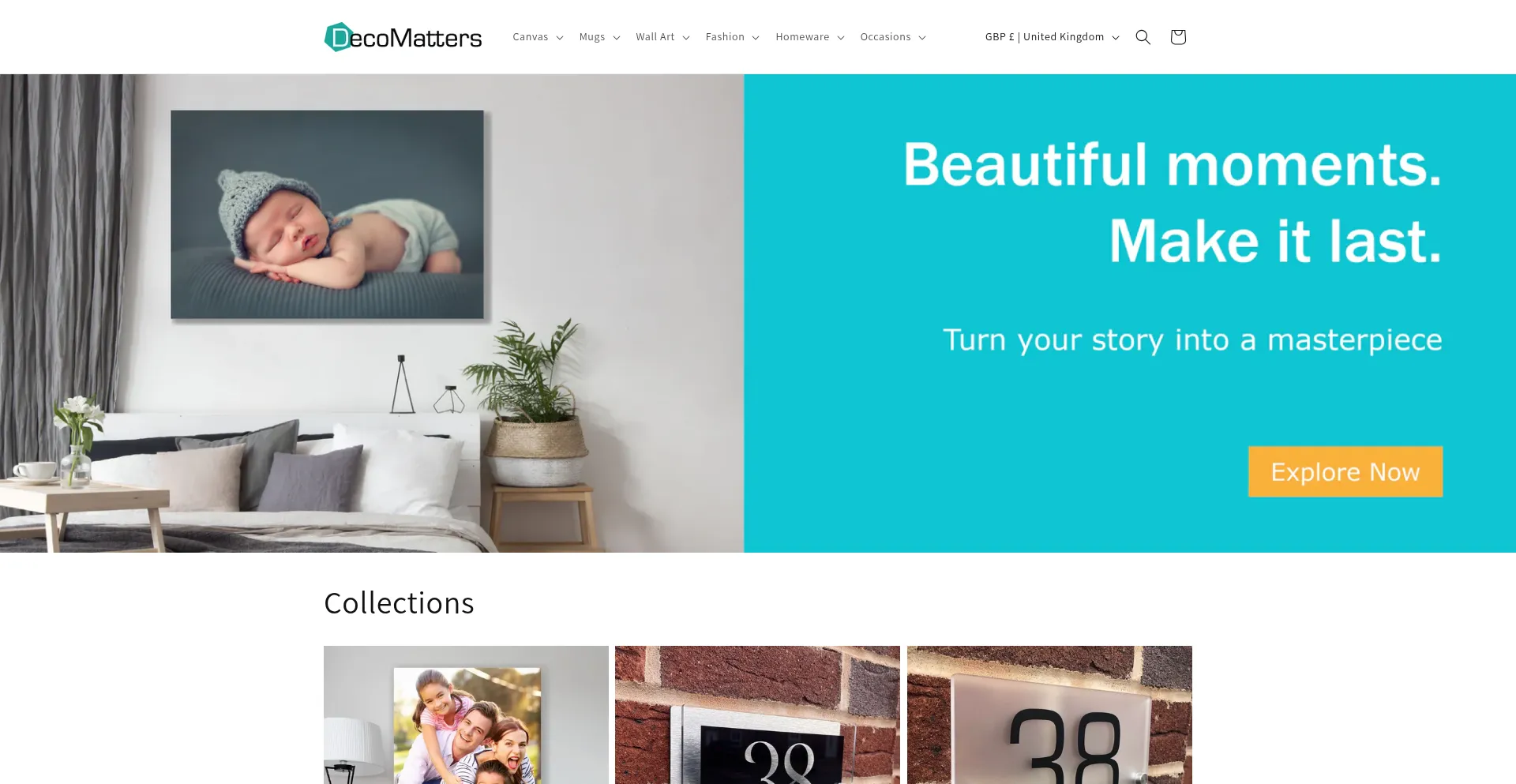 Decomatters.co.uk Screenshot