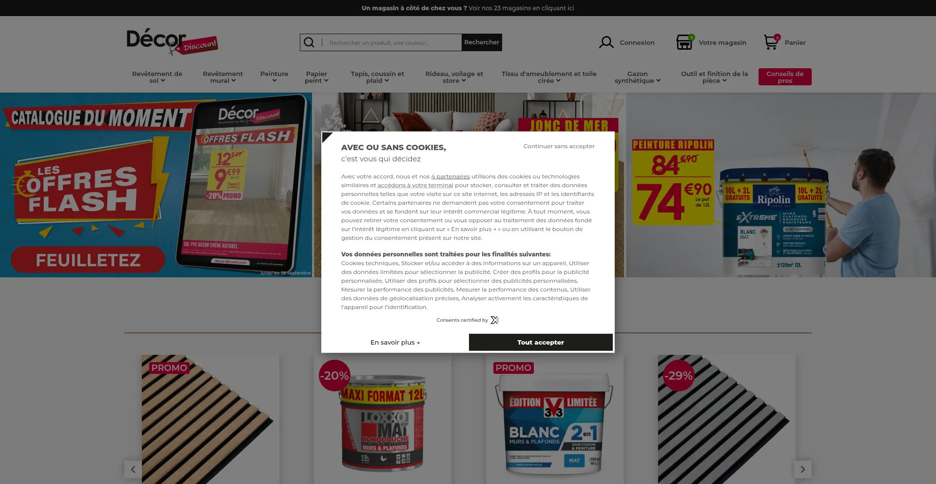 Decor-discount.com Screenshot