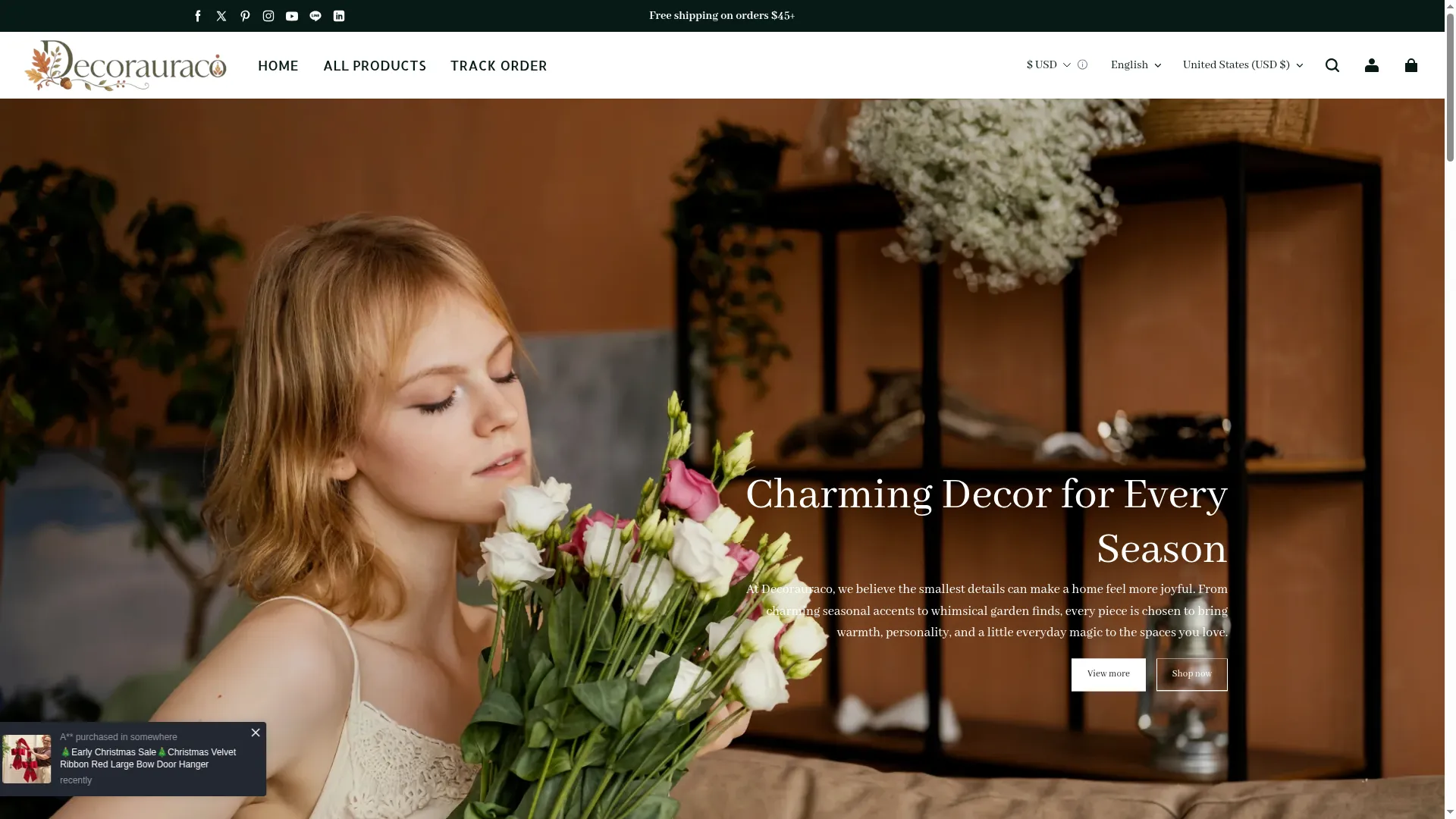 Decorauraco.com