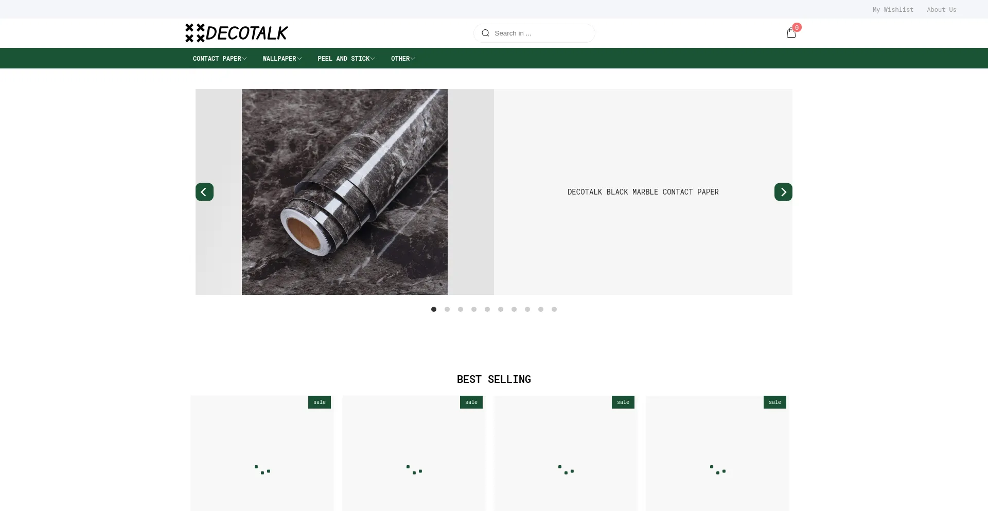 Decotalkonline.shop Screenshot