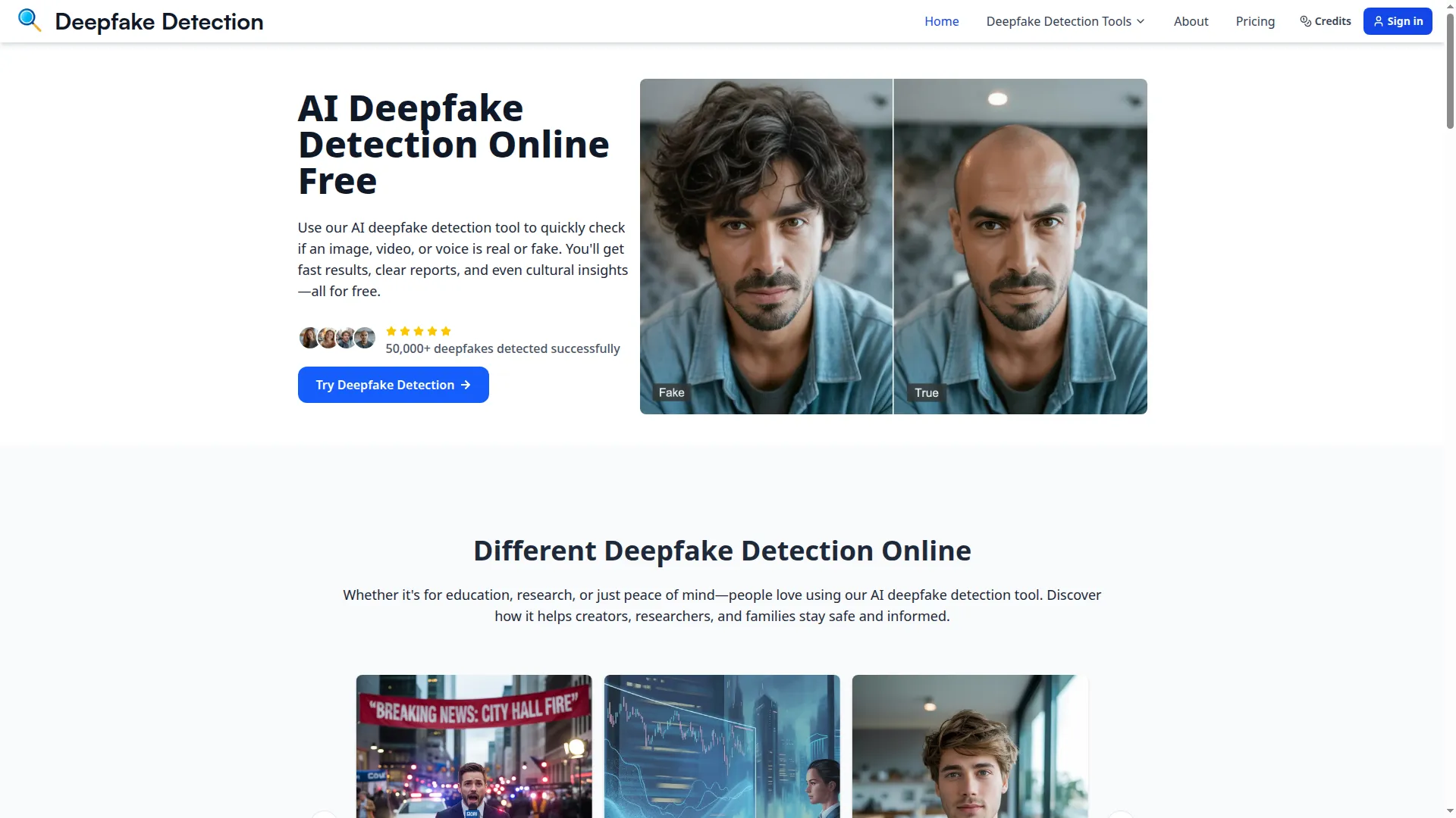 Deepfakedetection.io